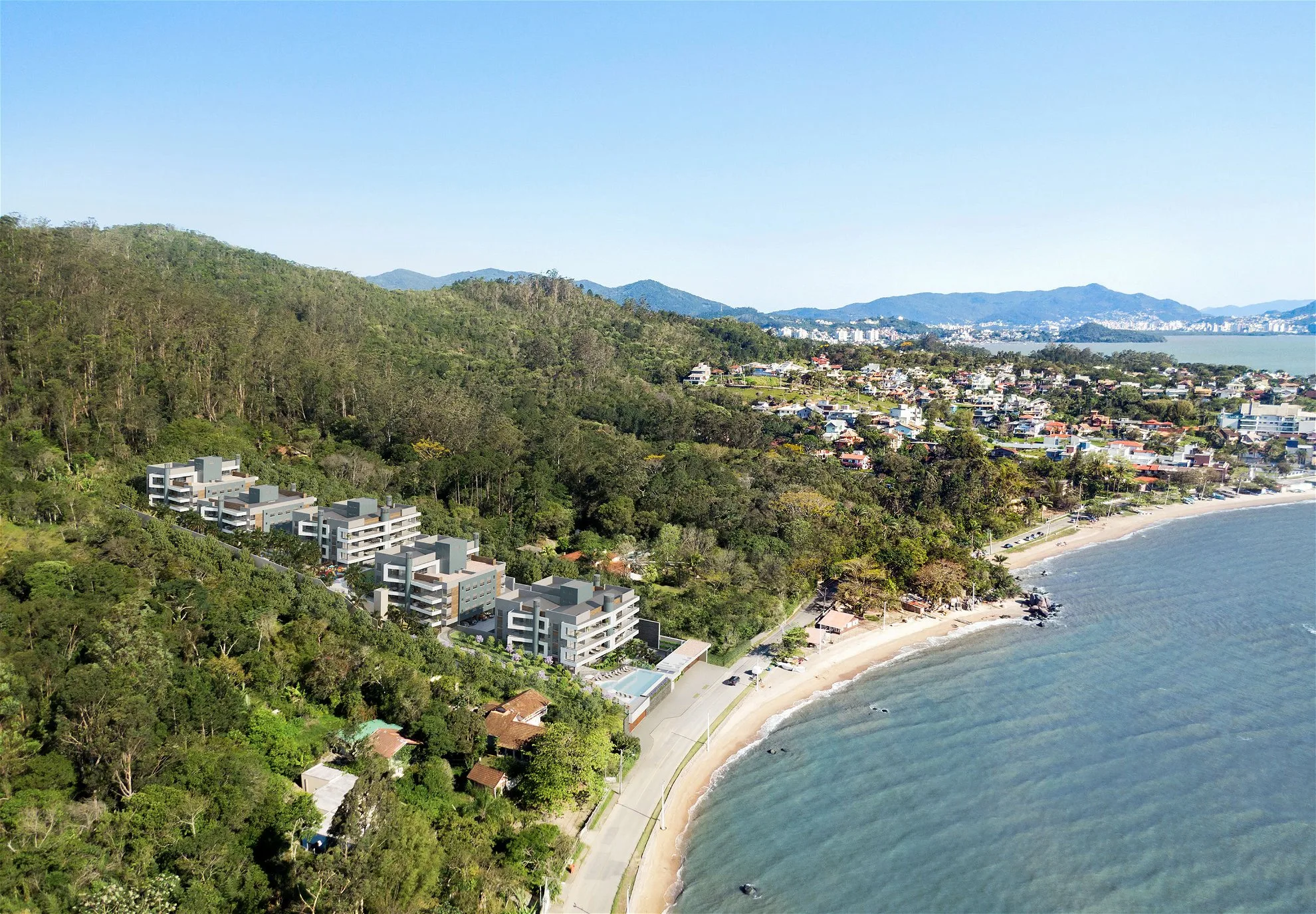 Miragio Cacupé: Luxury Apartment with Sea Views in Florianópolis