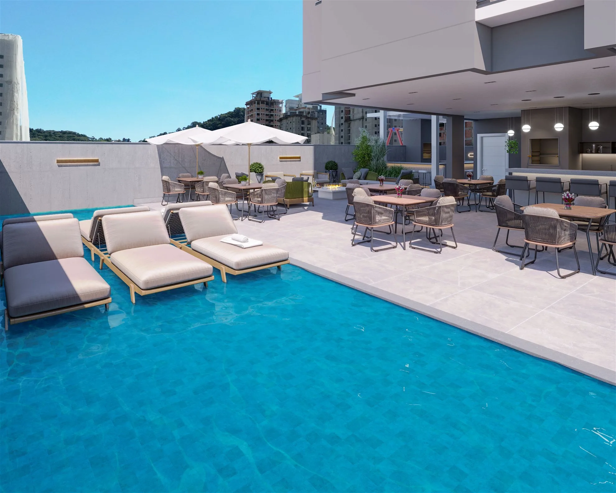 Gran Sapphire Residence: Premium-Apartment in Morretes