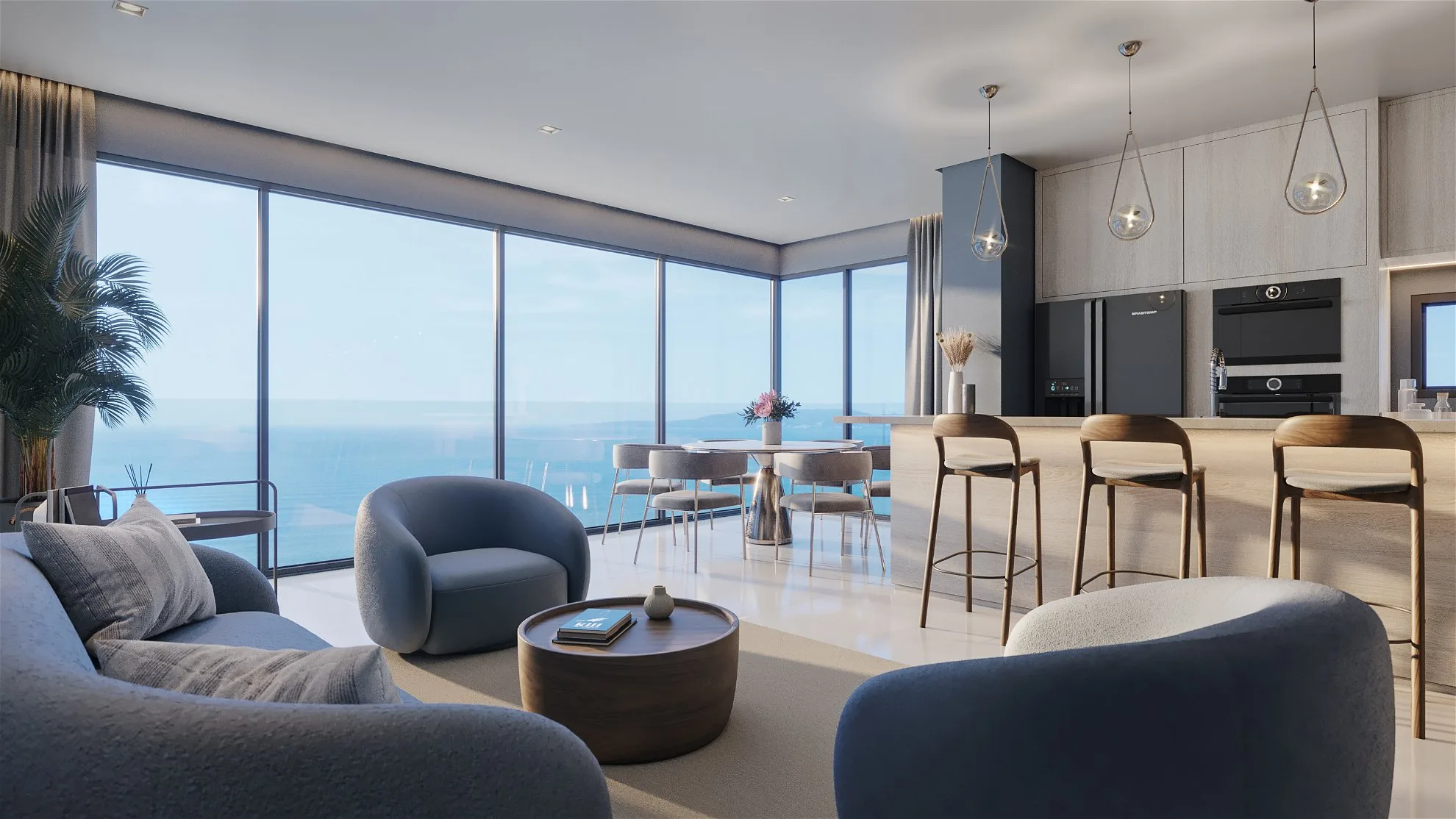Enseada Residence: Ultra-Luxury Beachfront apartments in Meia Praia