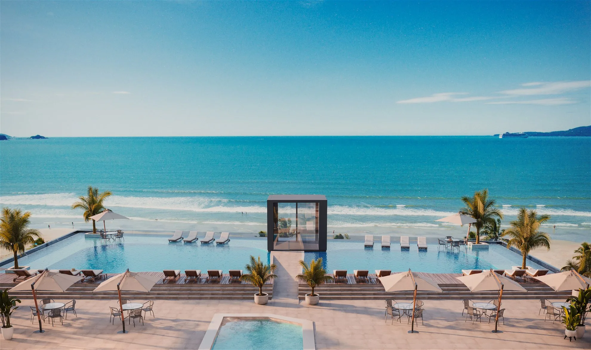 Enseada Residence: Ultra-Luxury Beachfront apartments in Meia Praia
