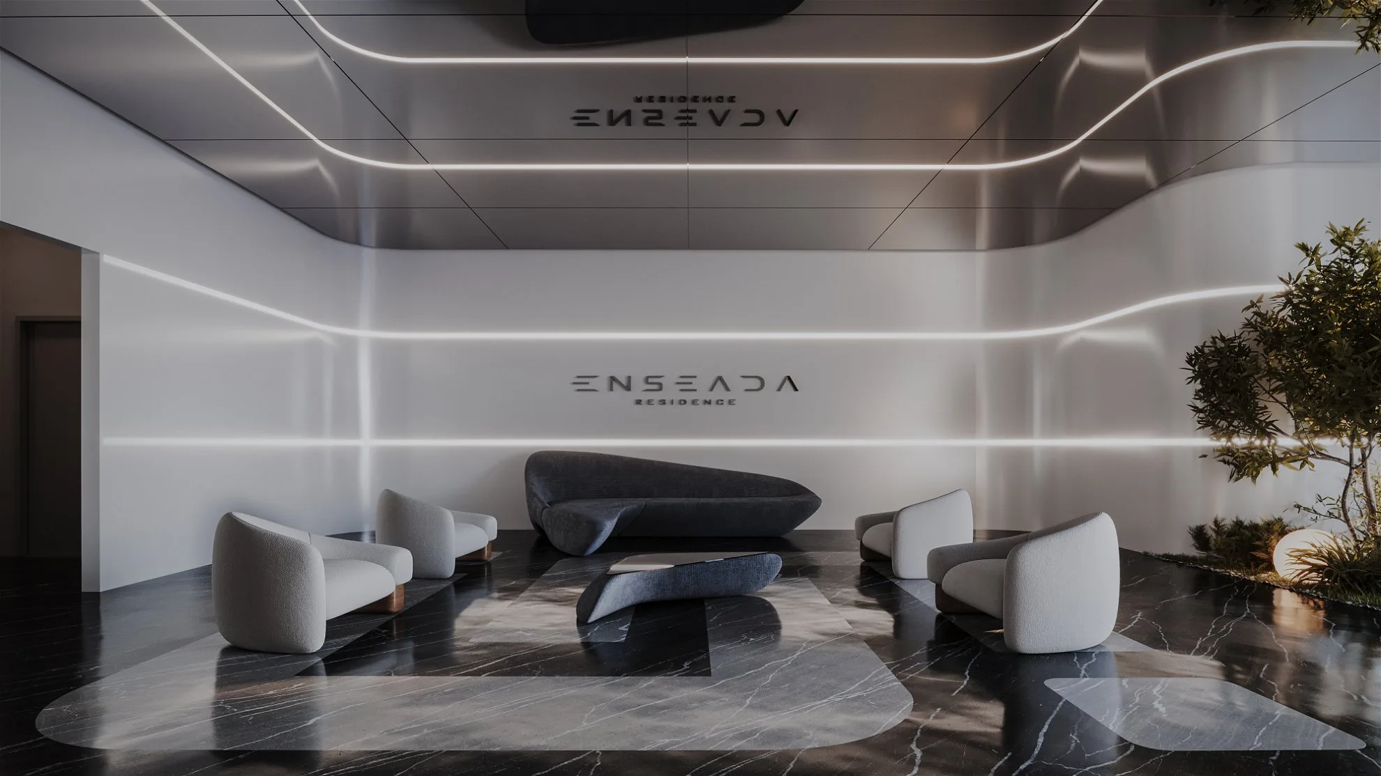 Enseada Residence: Ultra-Luxury Beachfront apartments in Meia Praia