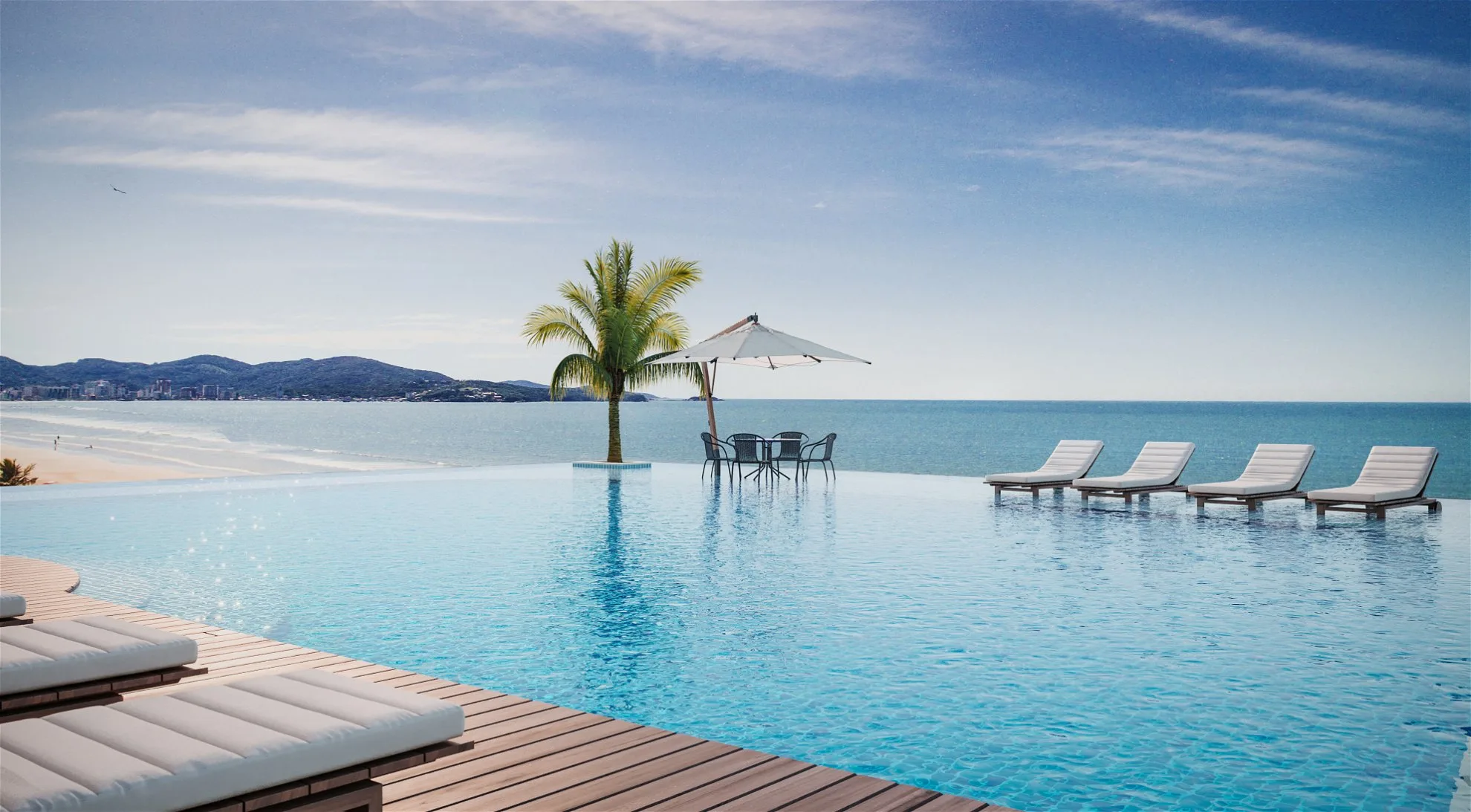 Enseada Residence: Ultra-Luxury Beachfront apartments in Meia Praia