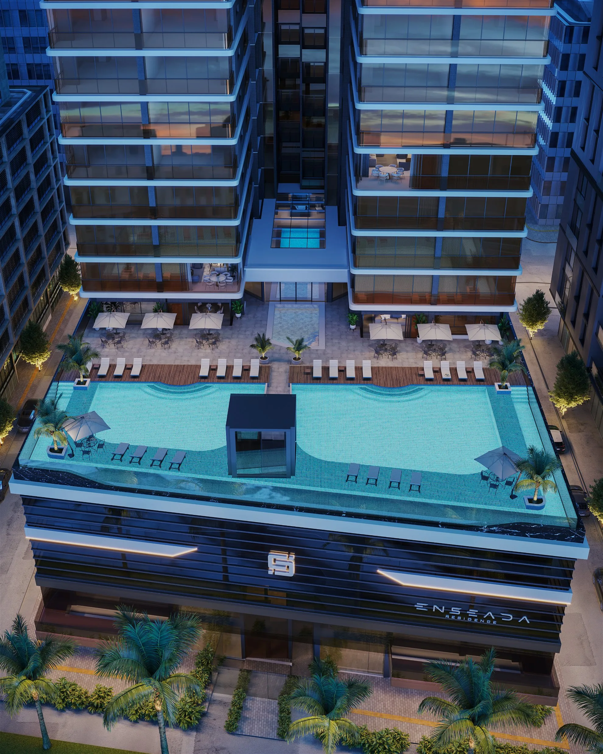 Enseada Residence: Ultra-Luxury Beachfront apartments in Meia Praia
