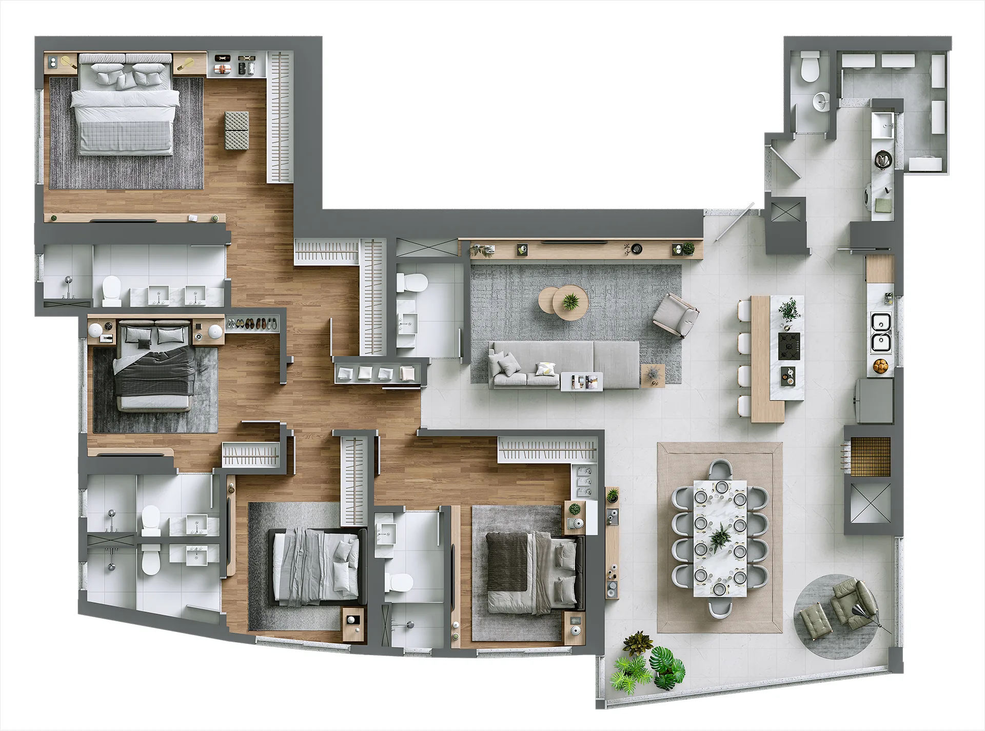 Ápice Tower: Luxury Apartment in Centro