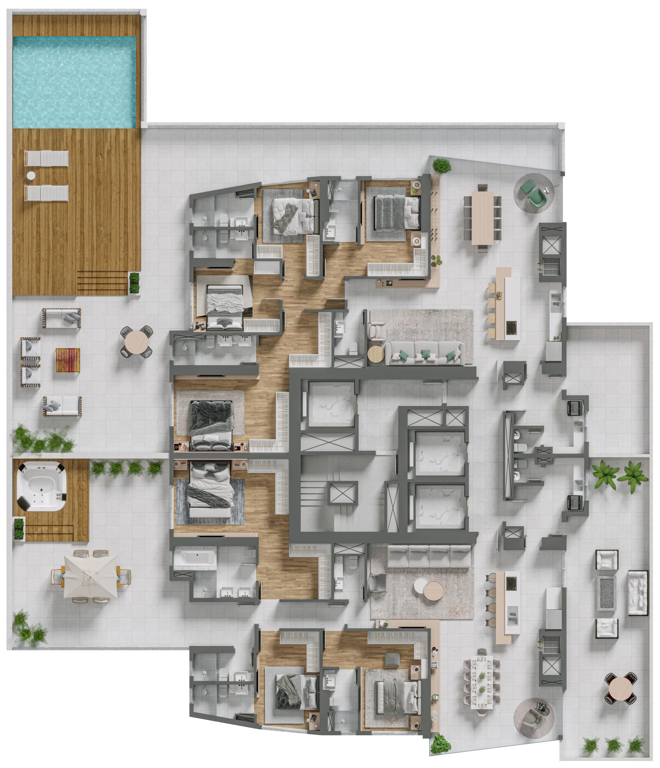 Ápice Tower: Luxury Apartment in Centro