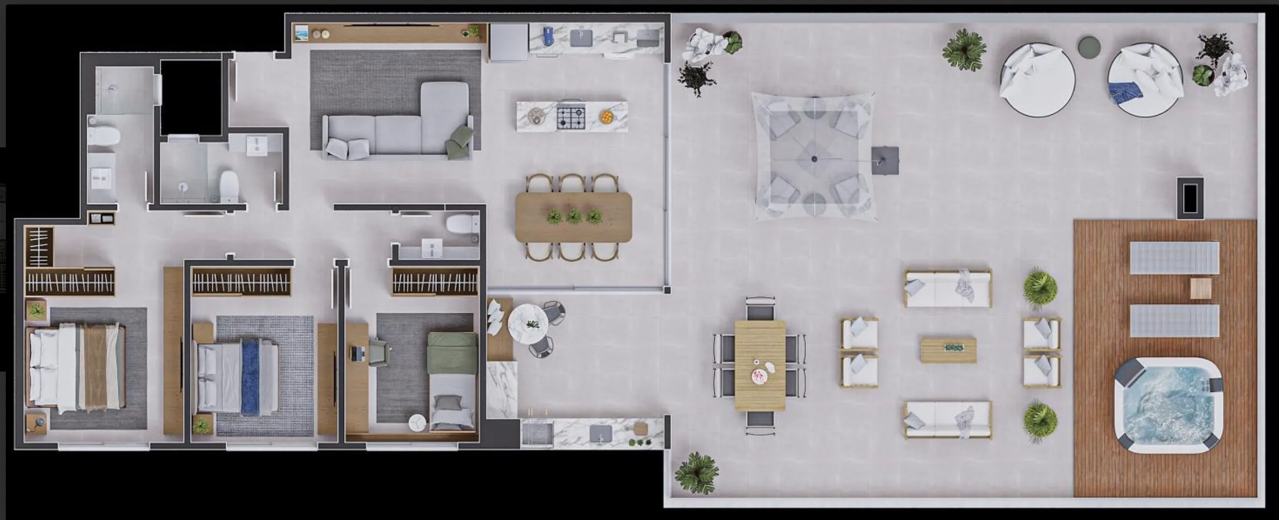 Nautic by Long View: Premium Apartment with Ocean Views in Campeche