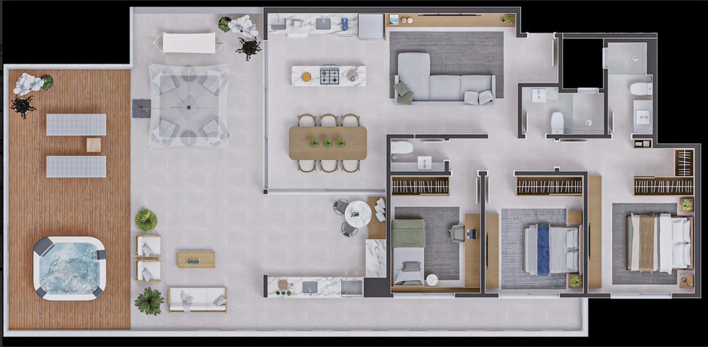 Nautic by Long View: Premium Apartment with Ocean Views in Campeche