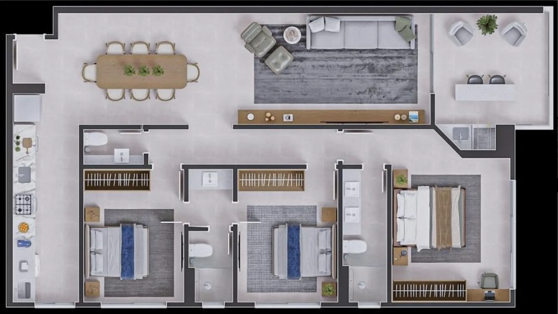 Nautic by Long View: Premium Apartment with Ocean Views in Campeche