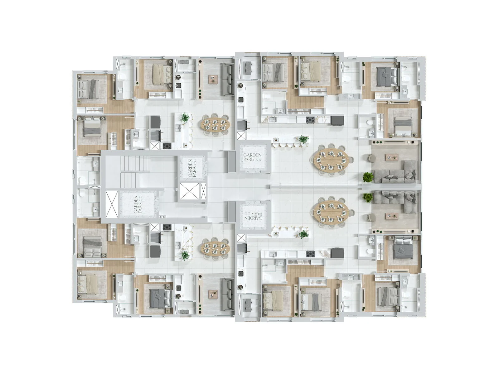 Garden Park Home Club: Premium Apartment in Pioneiros