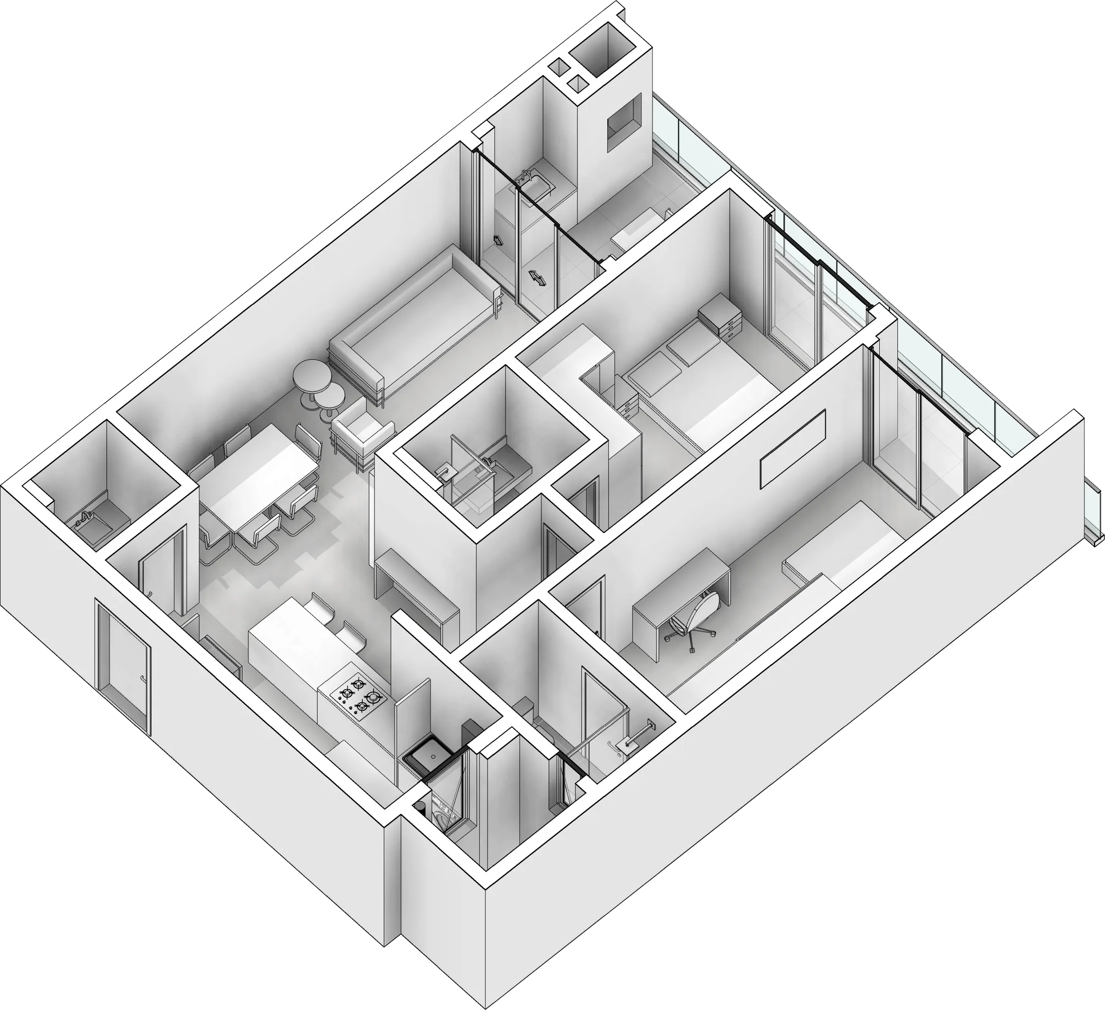 WYNN Santo Antônio: Contemporary Studio in Santo Antônio de Lisboa