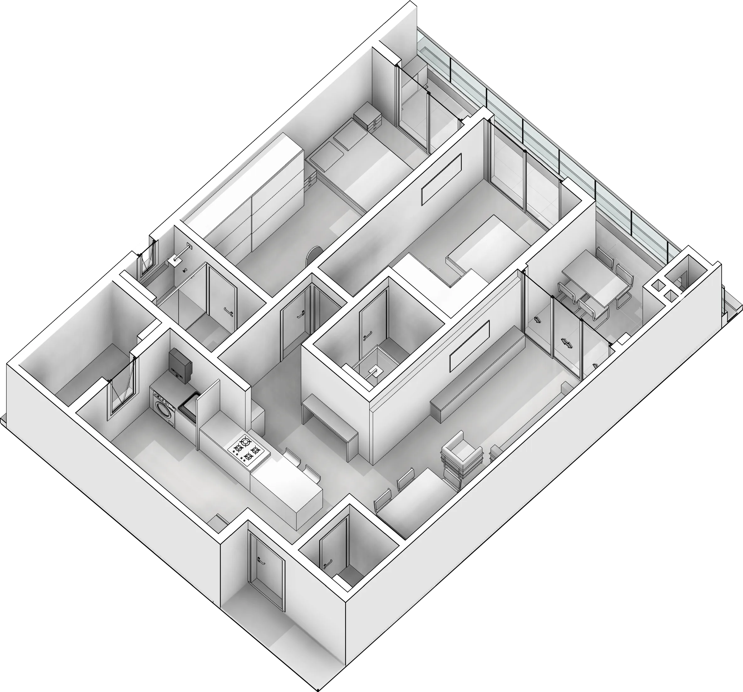 WYNN Santo Antônio: Contemporary Studio in Santo Antônio de Lisboa