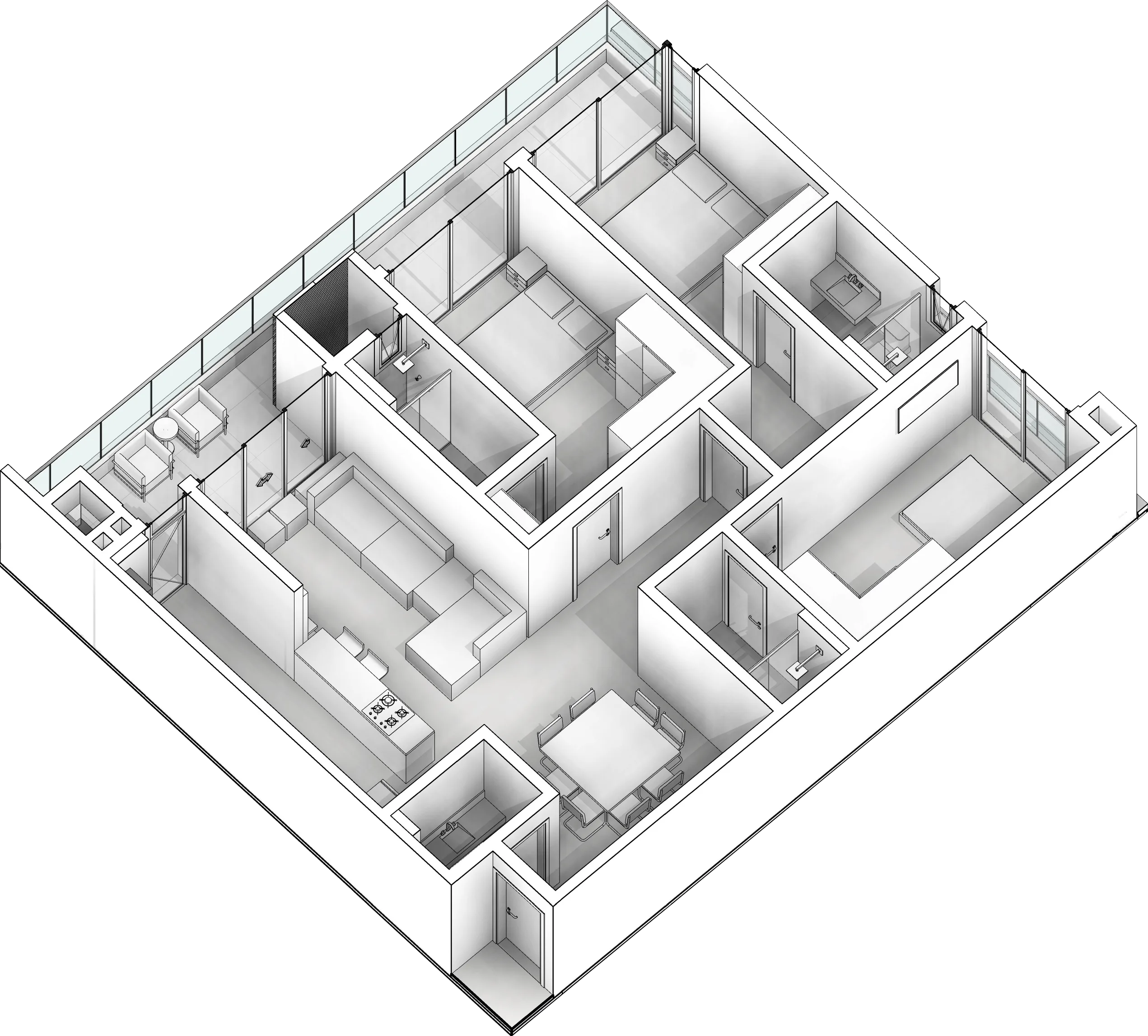 WYNN Santo Antônio: Contemporary Studio in Santo Antônio de Lisboa