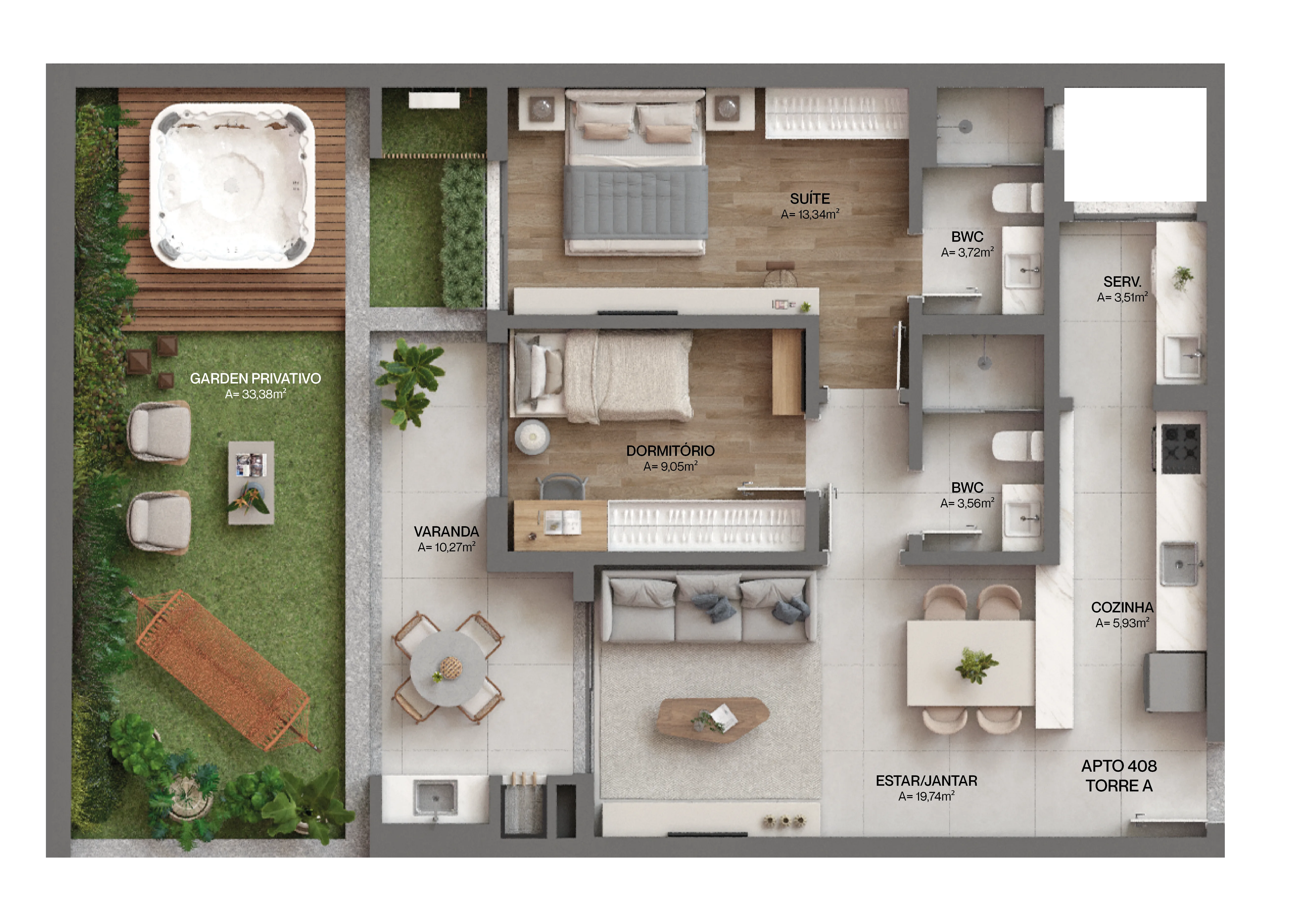 Live Cacupé: Premium Apartment in Florianópolis