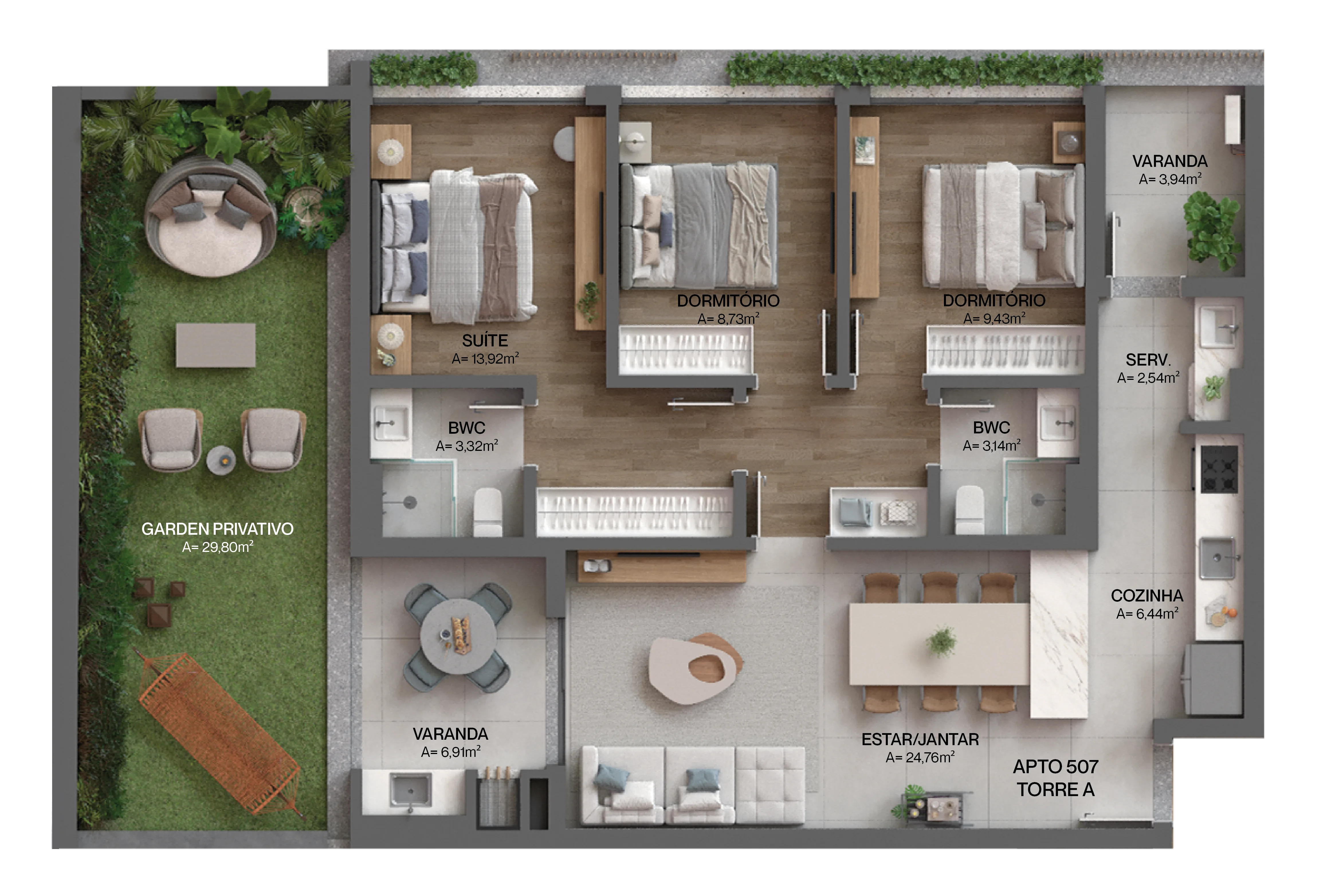 Live Cacupé: Premium Apartment in Florianópolis