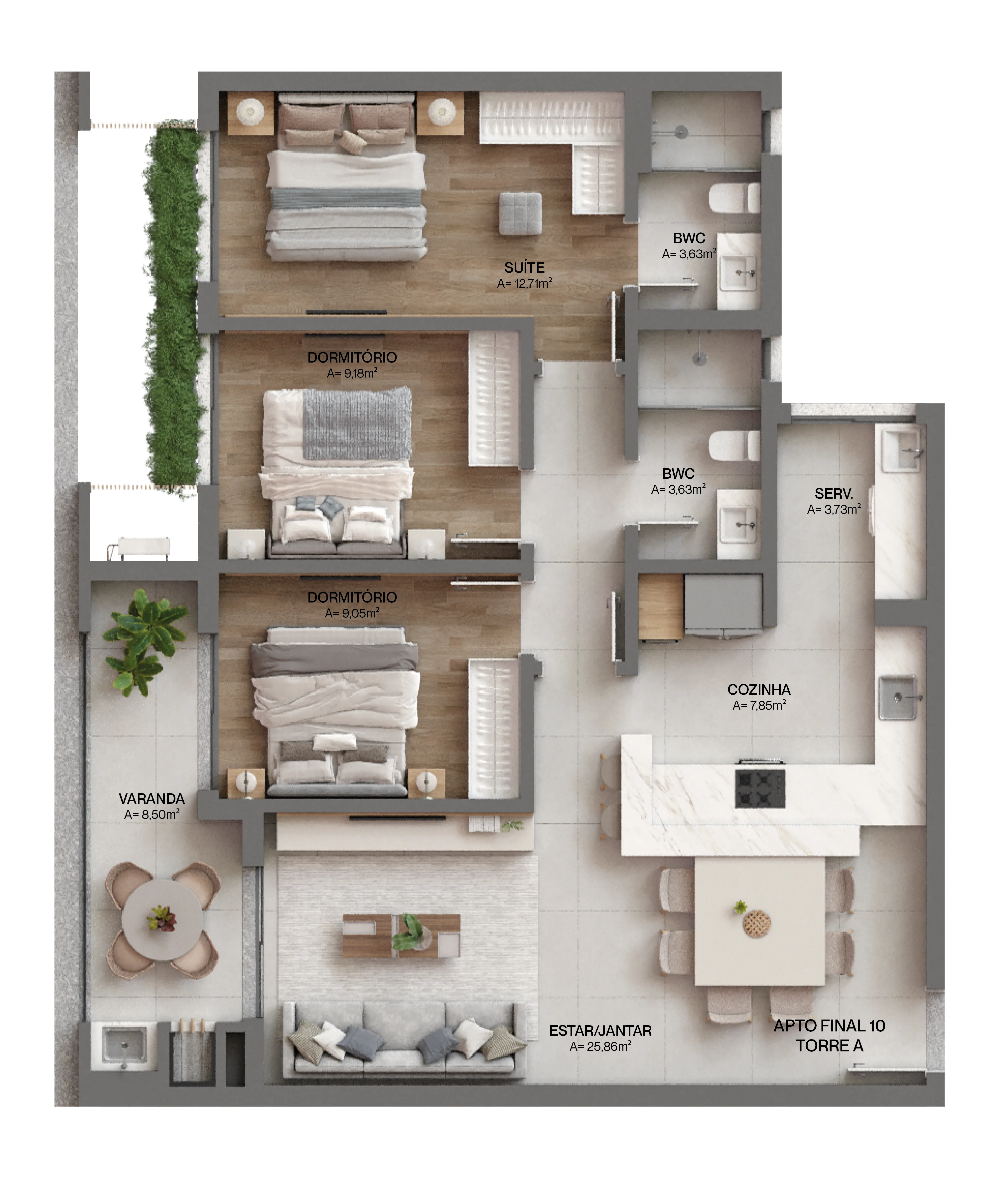 Live Cacupé: Premium Apartment in Florianópolis