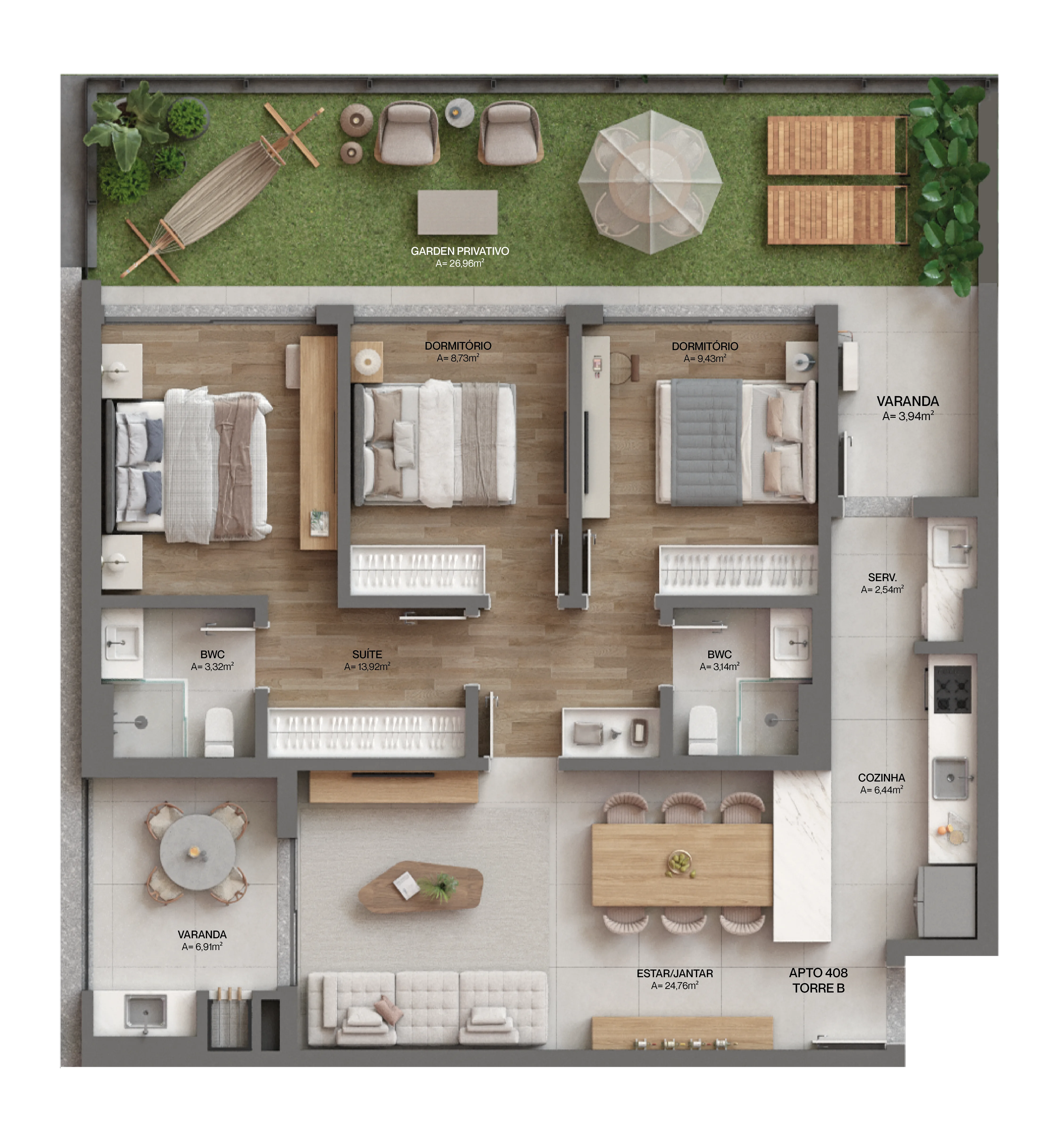 Live Cacupé: Premium Apartment in Florianópolis