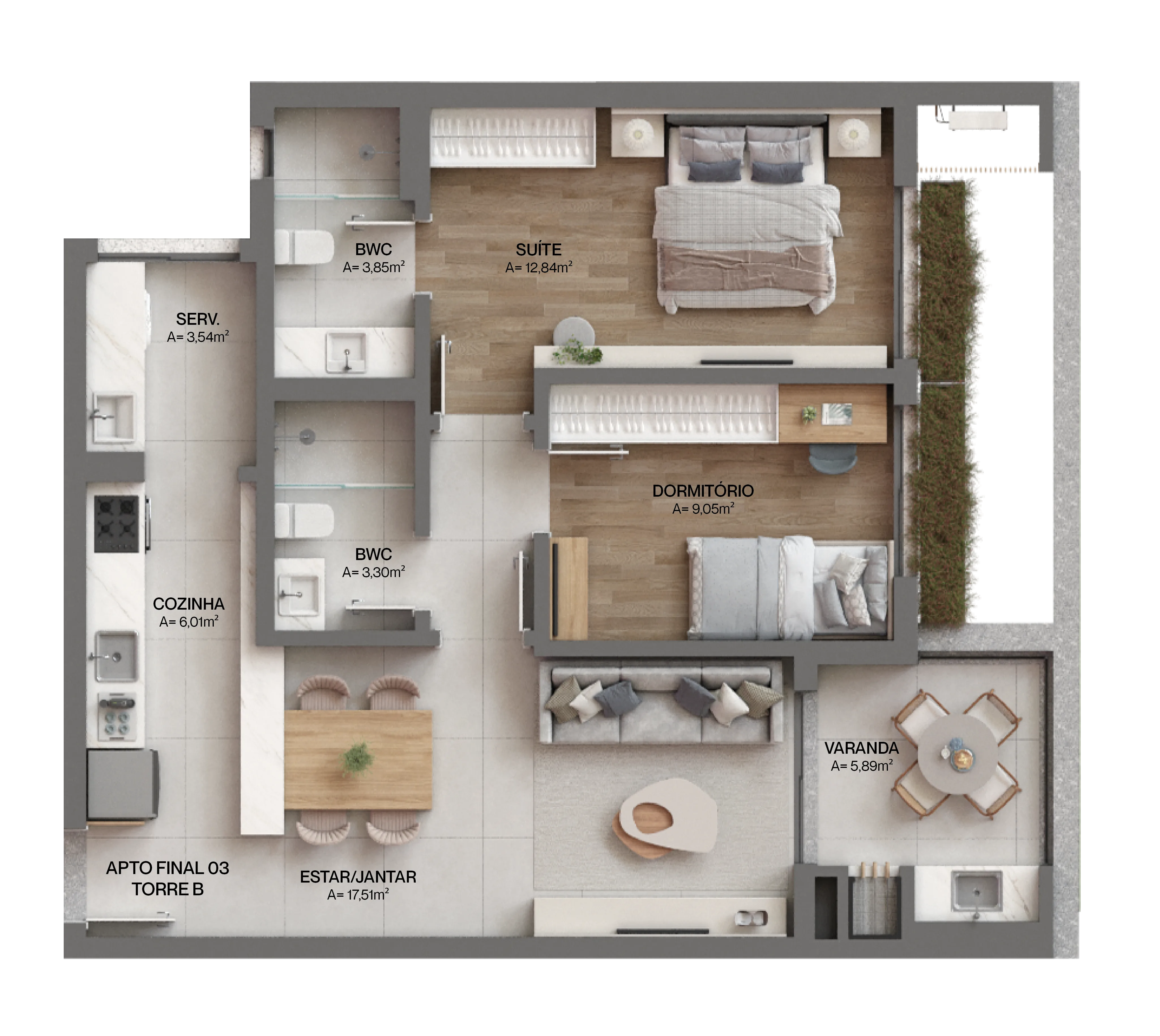 Live Cacupé: Premium Apartment in Florianópolis