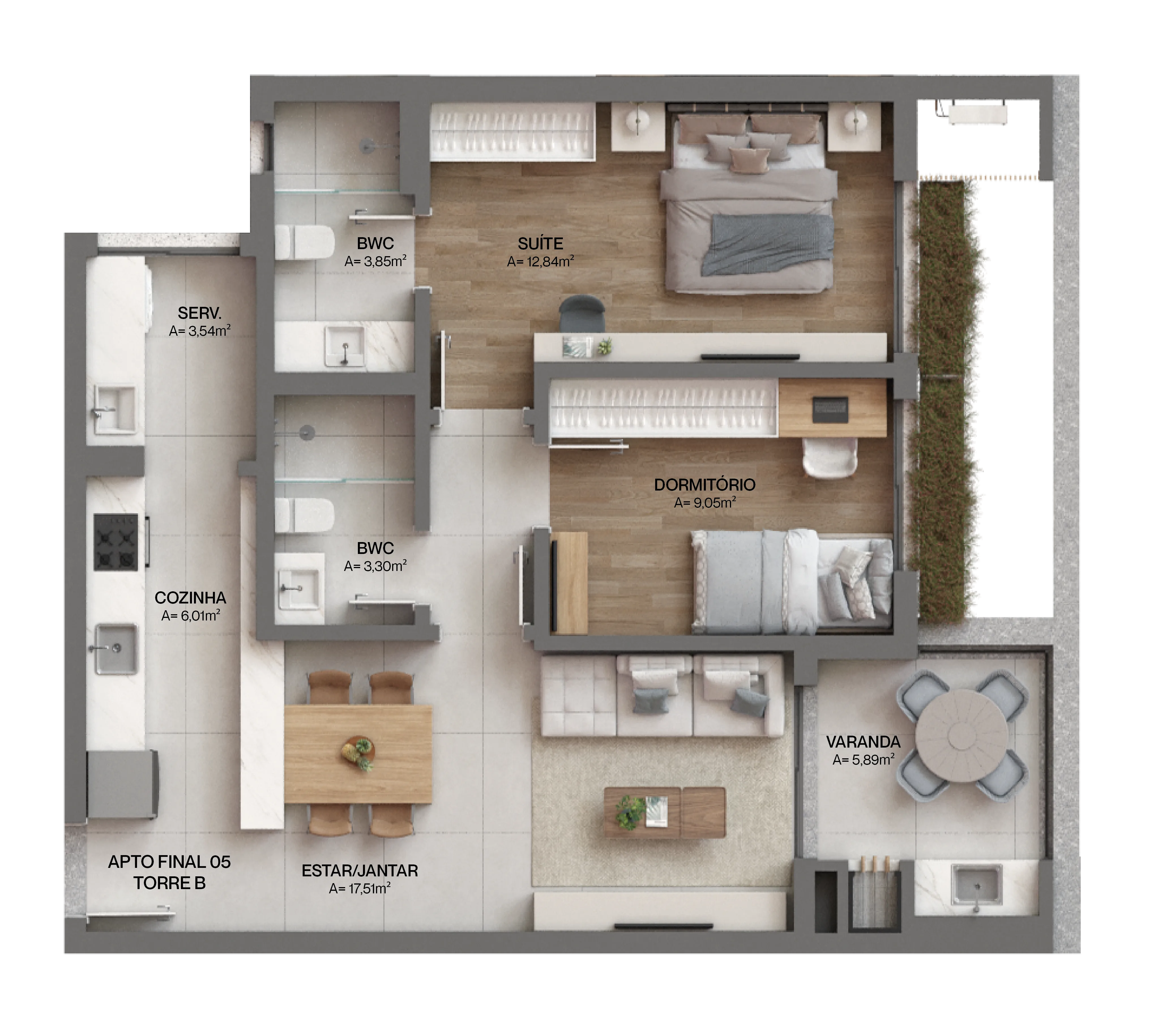 Live Cacupé: Premium Apartment in Florianópolis