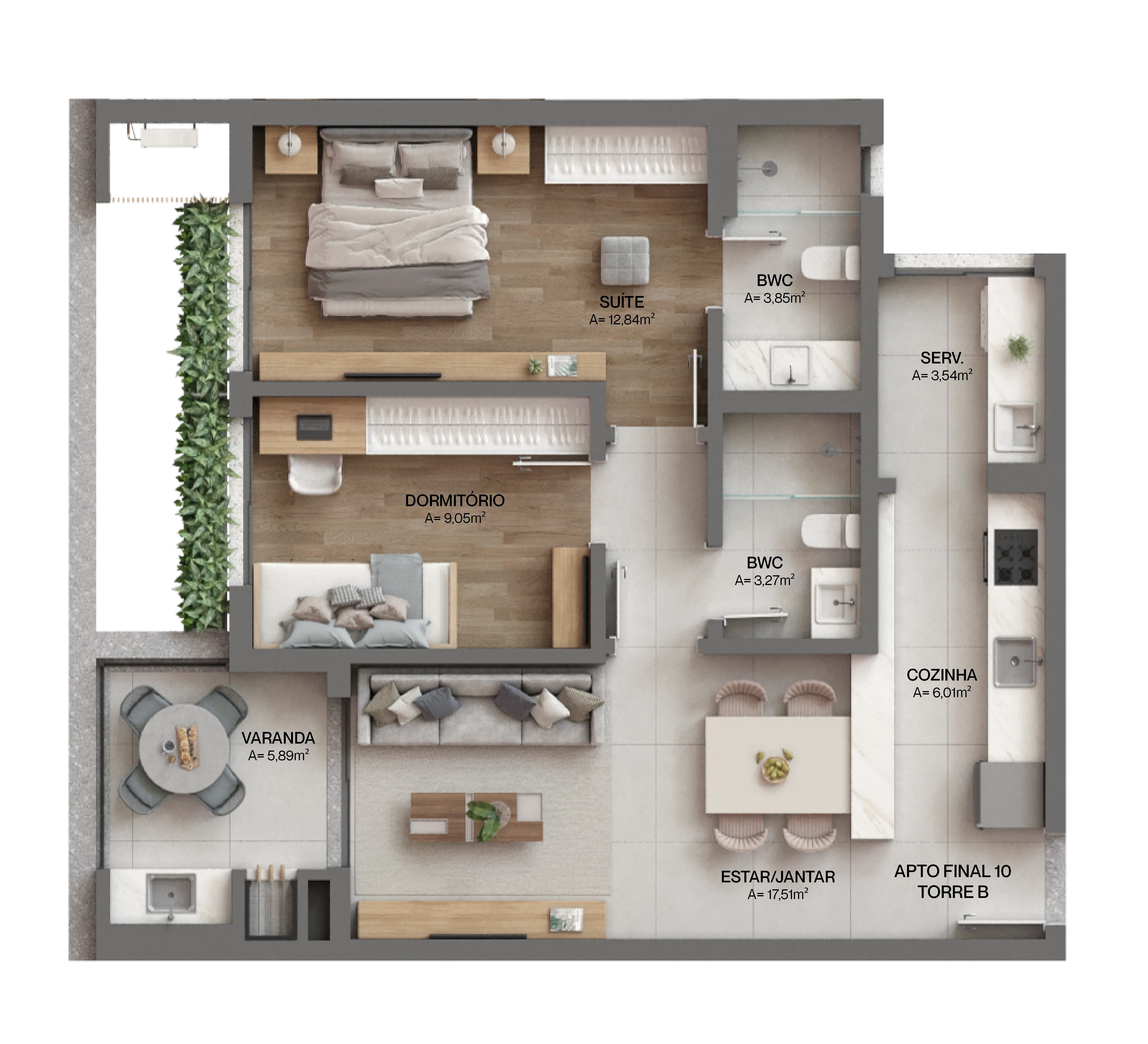 Live Cacupé: Premium Apartment in Florianópolis