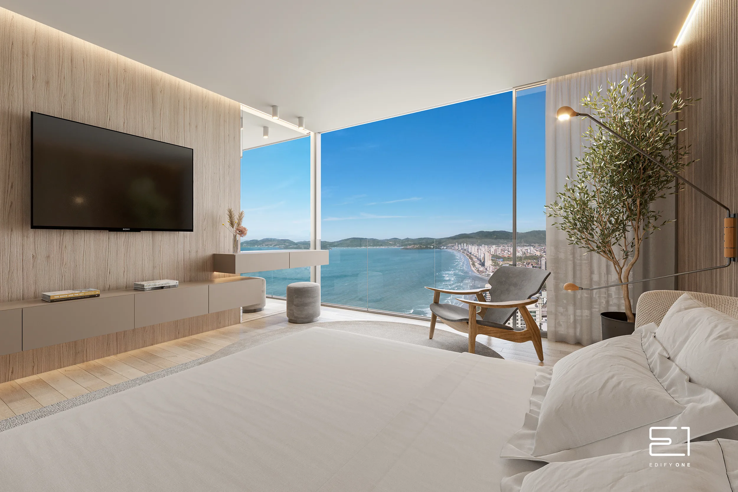 Edify One: Ultra-Luxury Oceanfront Residence with Infinity Pool in Meia Praia