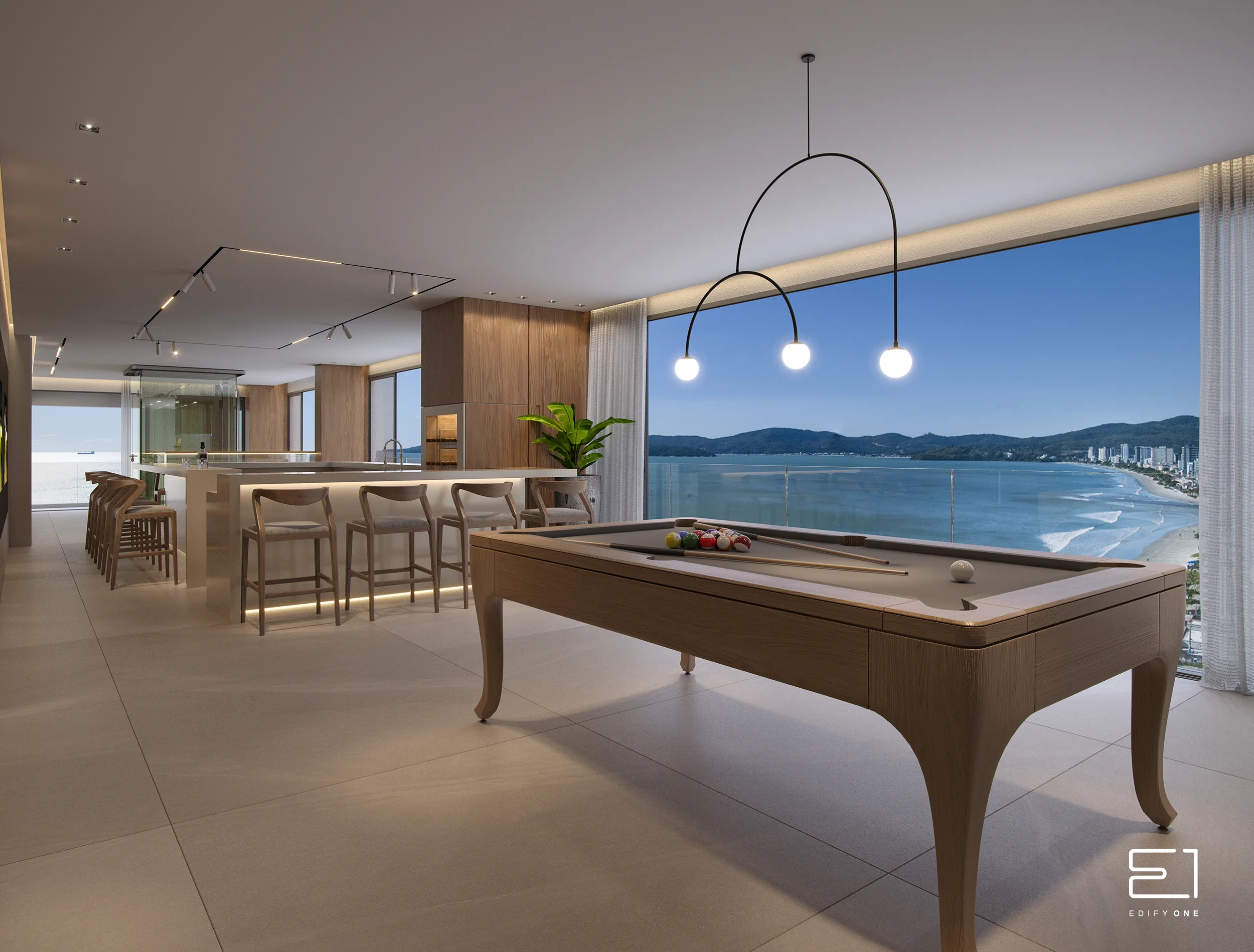 Edify One: Ultra-Luxury Oceanfront Residence with Infinity Pool in Meia Praia