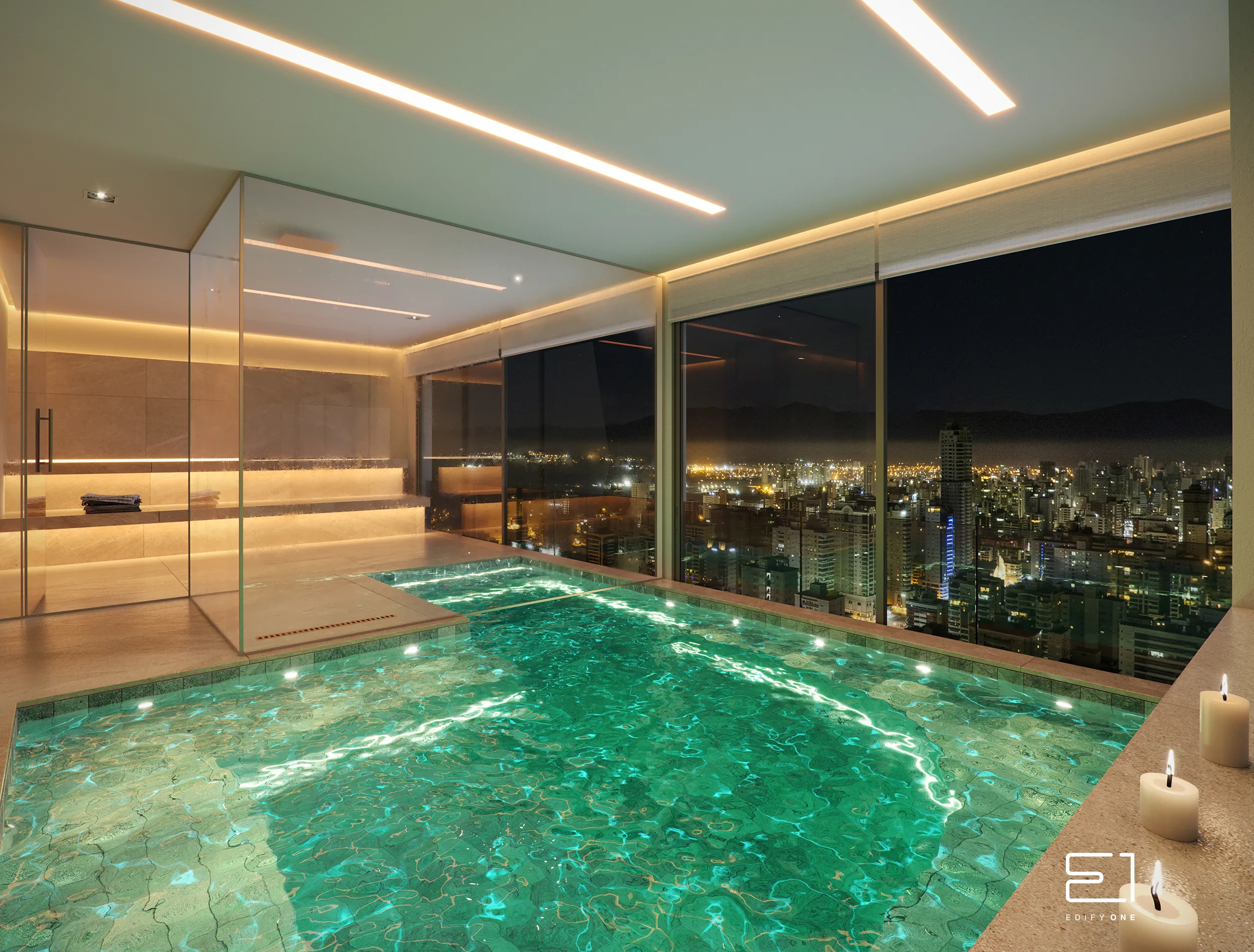 Edify One: Ultra-Luxury Oceanfront Residence with Infinity Pool in Meia Praia