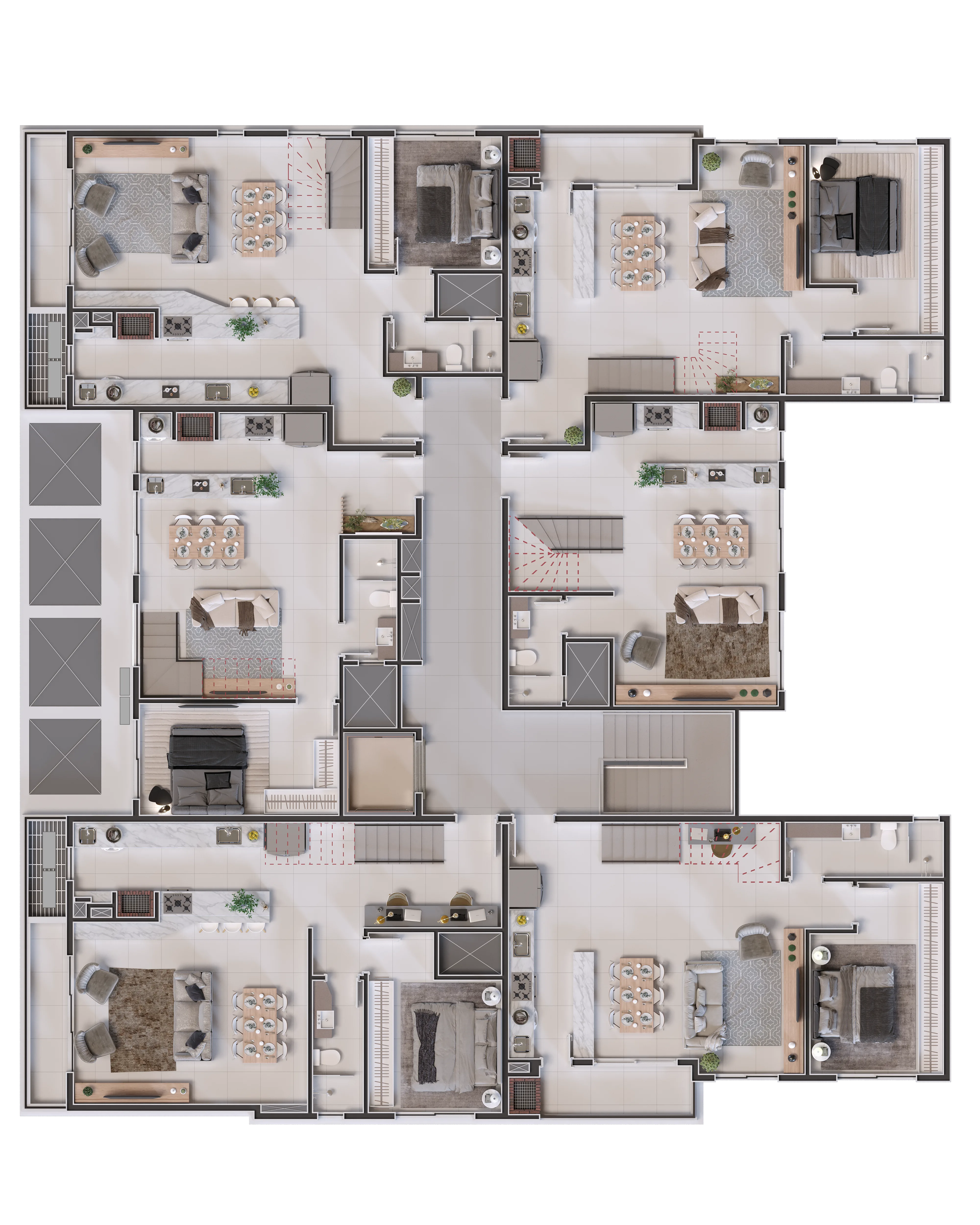 Mont Vert Residencial: Premium Apartment in Cachoeira do Bom Jesus