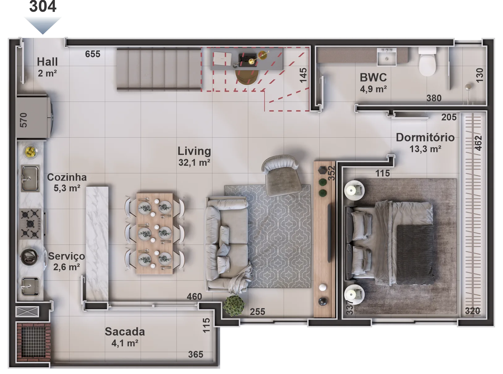 Mont Vert Residencial: Premium Apartment in Cachoeira do Bom Jesus