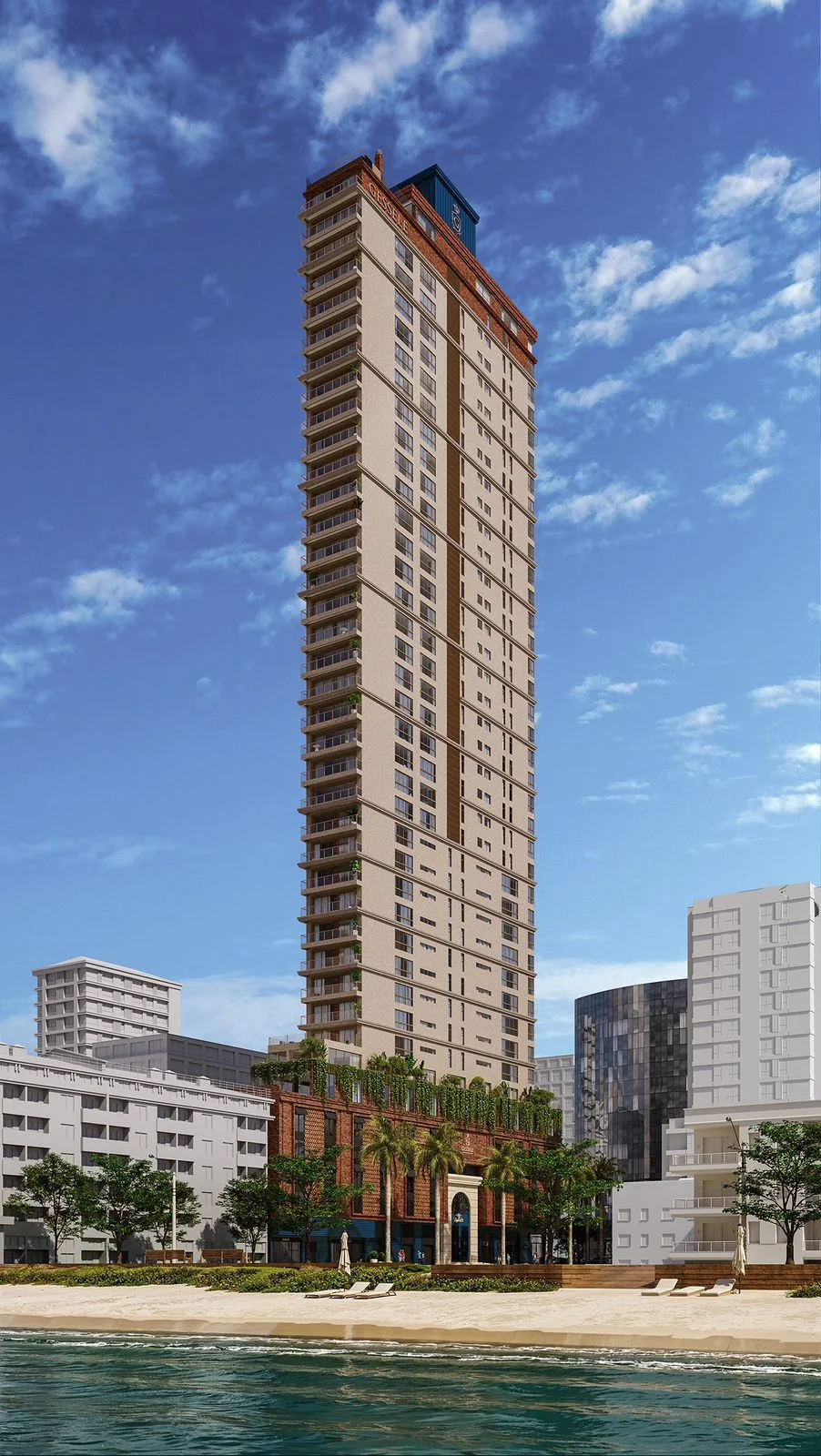 Elizabeth II: Ultra-Luxury Penthouse with Oceanfront Views in Meia Praia