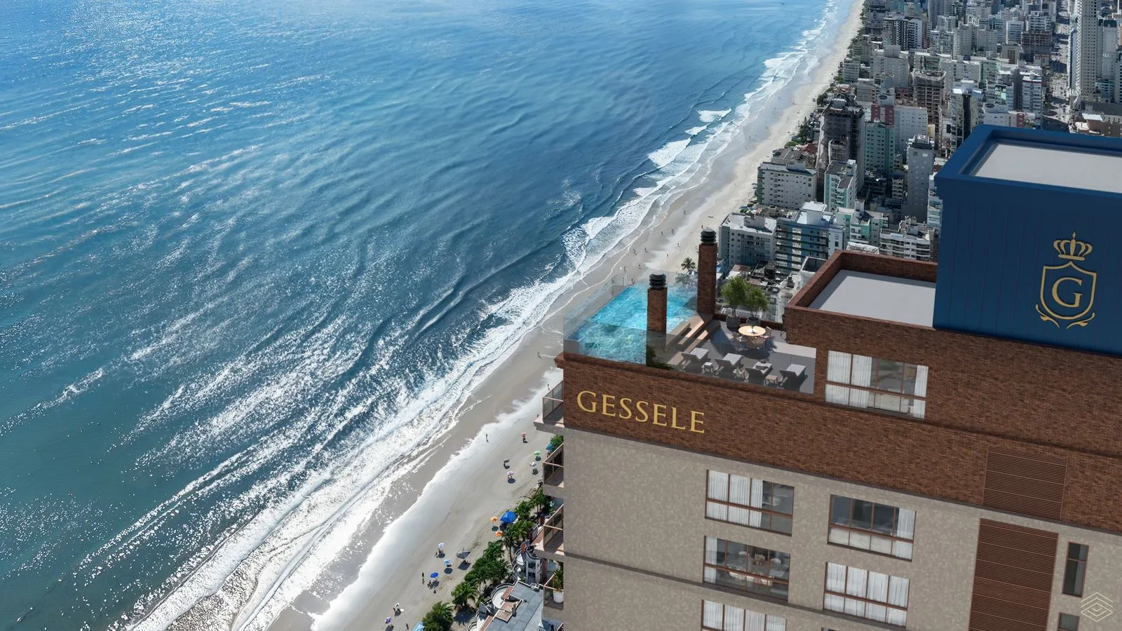 Elizabeth II: Ultra-Luxury Penthouse with Oceanfront Views in Meia Praia