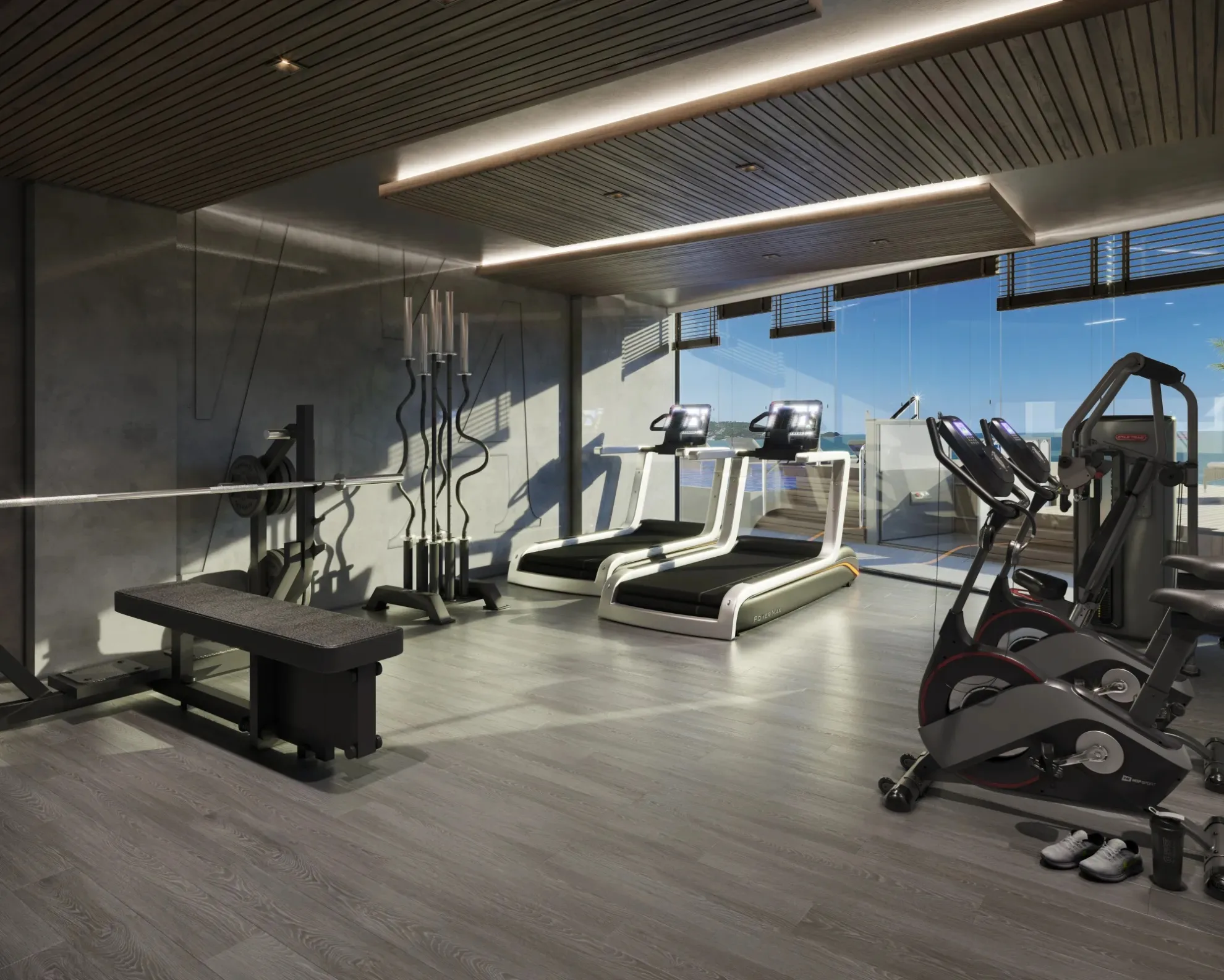 Strait Tower: Luxury Penthouse with Oceanfront Access in Centro