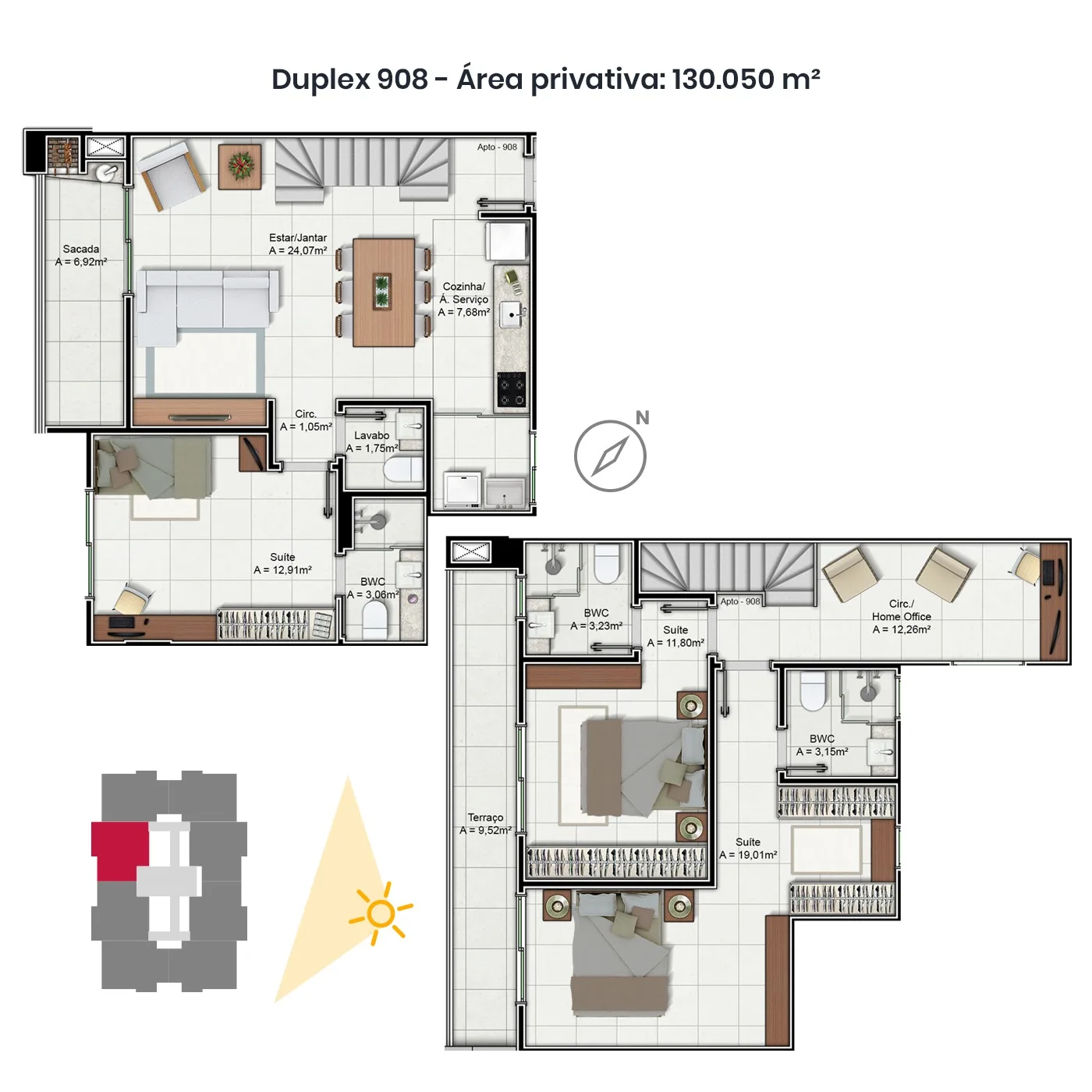 Residencial Inês de Castro: Premium House with Private Garden in Trindade