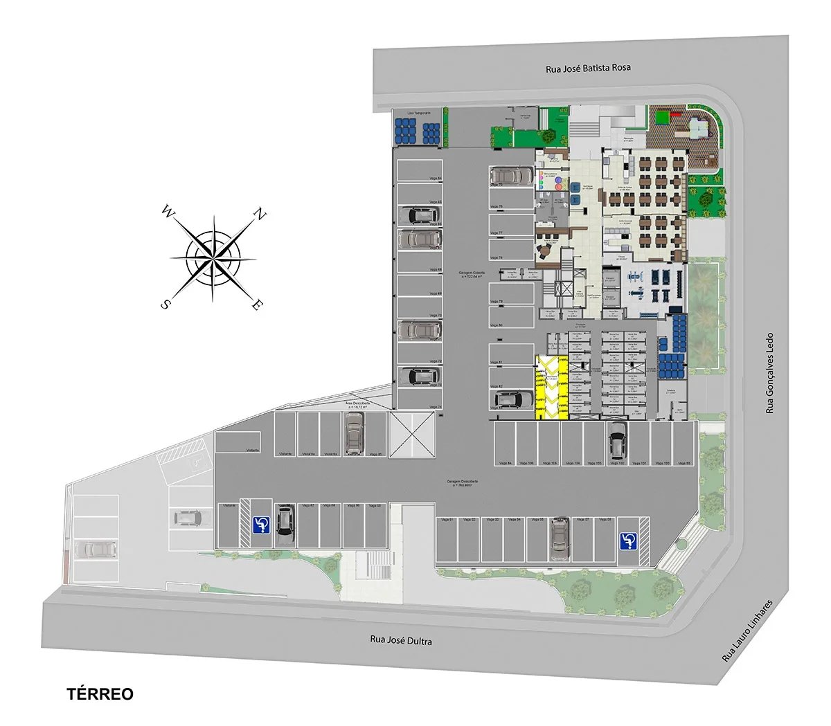 Residencial Inês de Castro: Premium House with Private Garden in Trindade