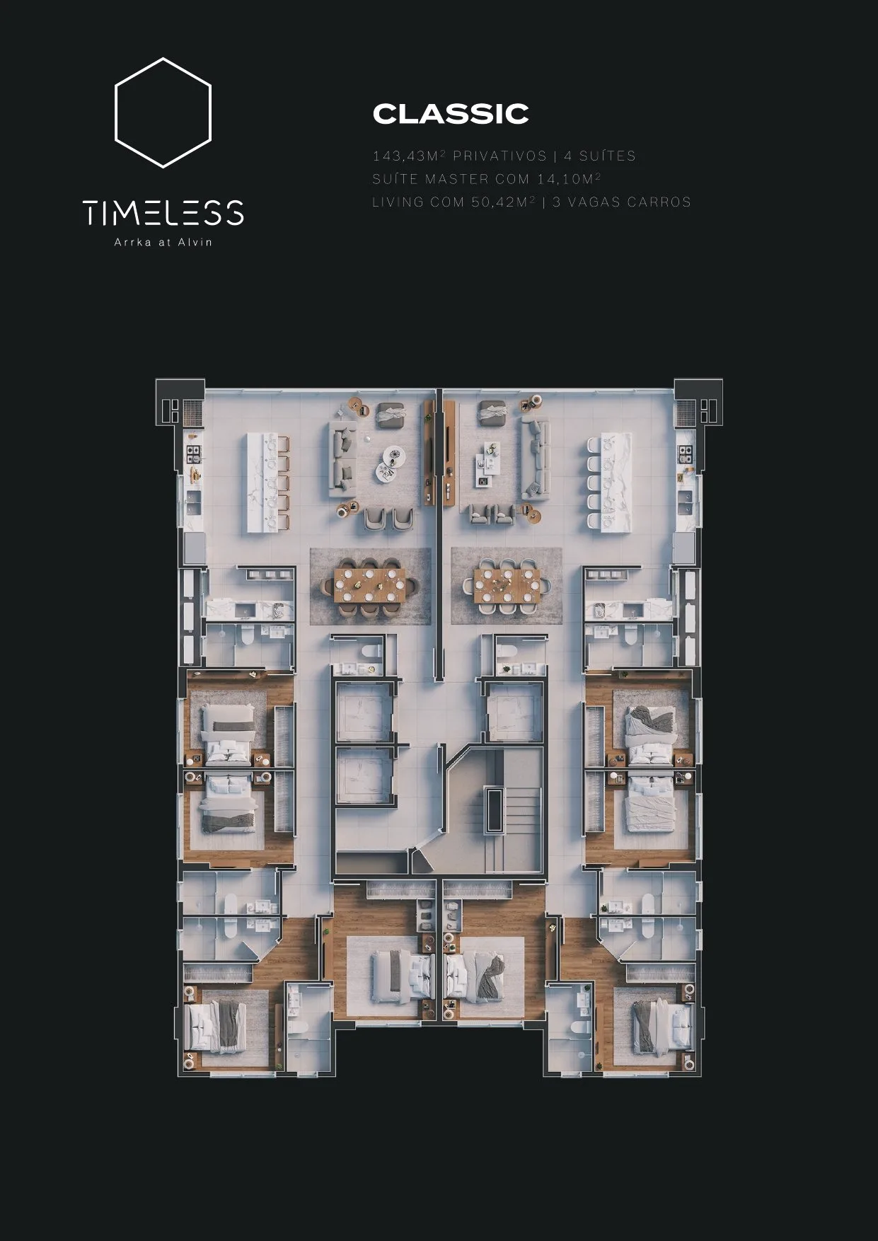 Timeless by Arrka: Luxury Penthouse with Rooftop Pool in Centro