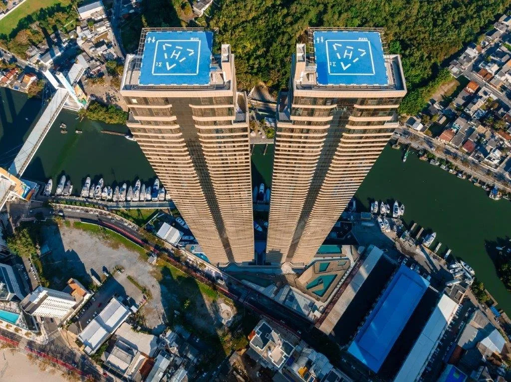 Yachthouse by Pininfarina: Ultra-Luxury Penthouse with Private Helipad in Barra Sul