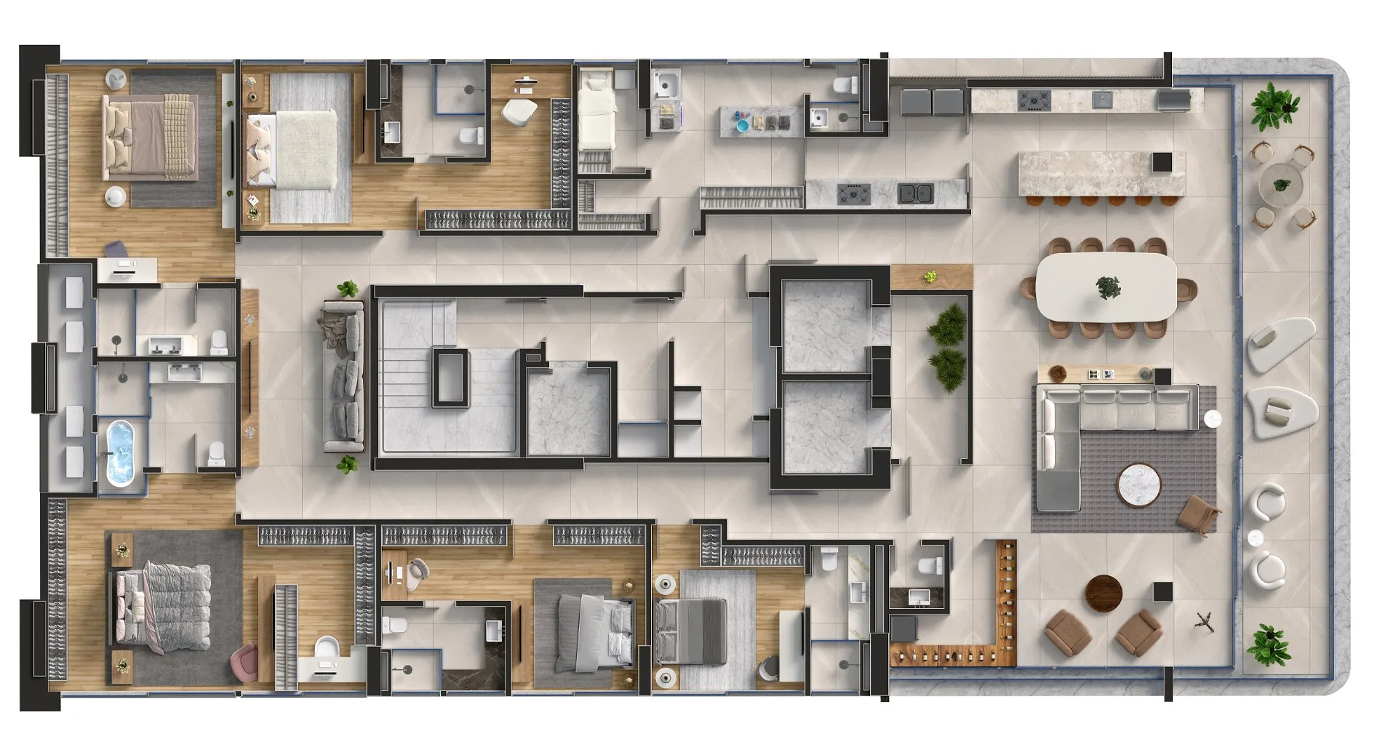 Edify One: Ultra-Luxury Oceanfront Residence with Infinity Pool in Meia Praia