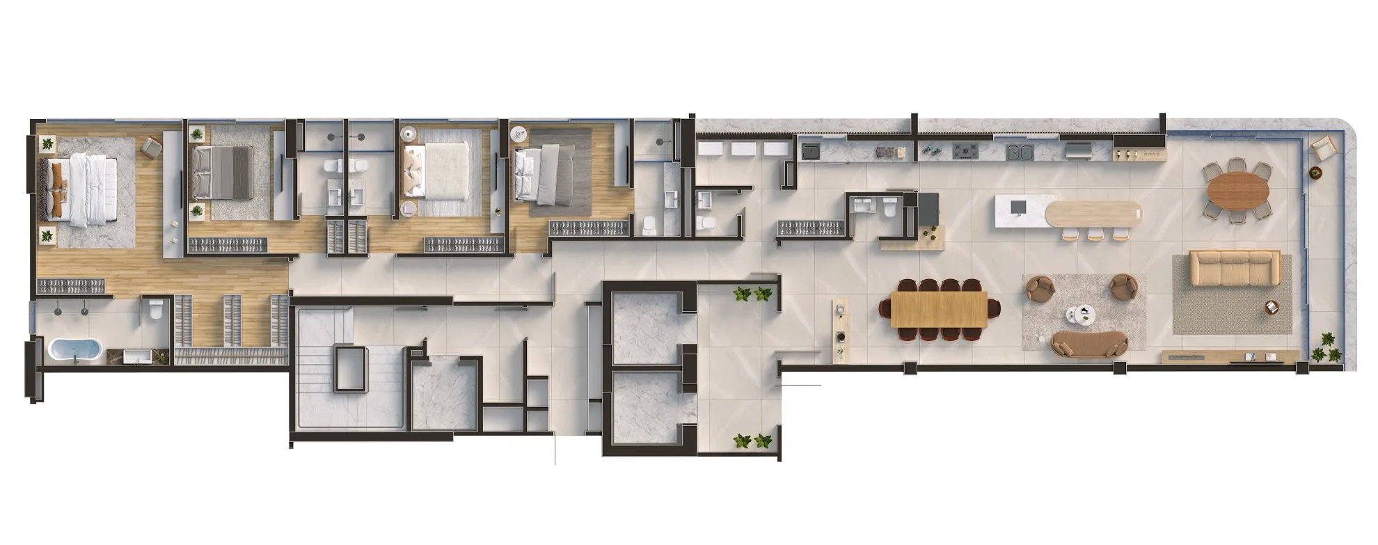 Edify One: Ultra-Luxury Oceanfront Residence with Infinity Pool in Meia Praia