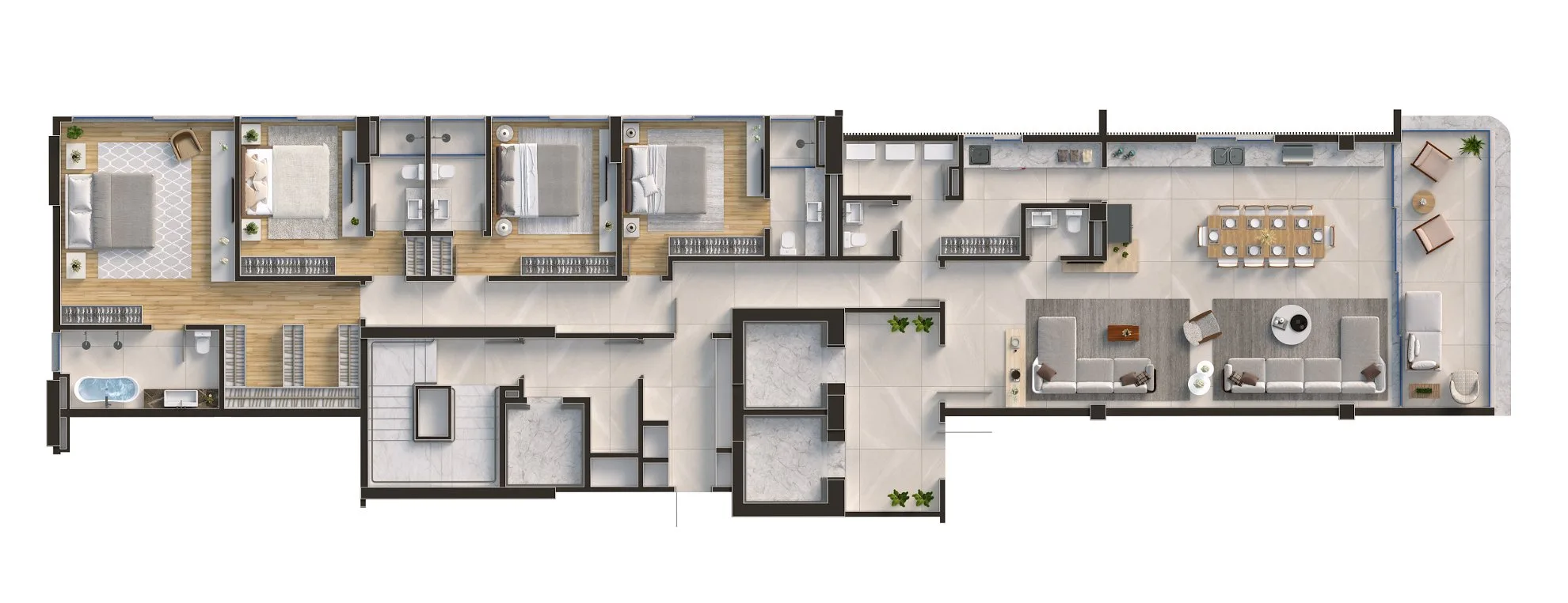 Edify One: Ultra-Luxury Oceanfront Residence with Infinity Pool in Meia Praia