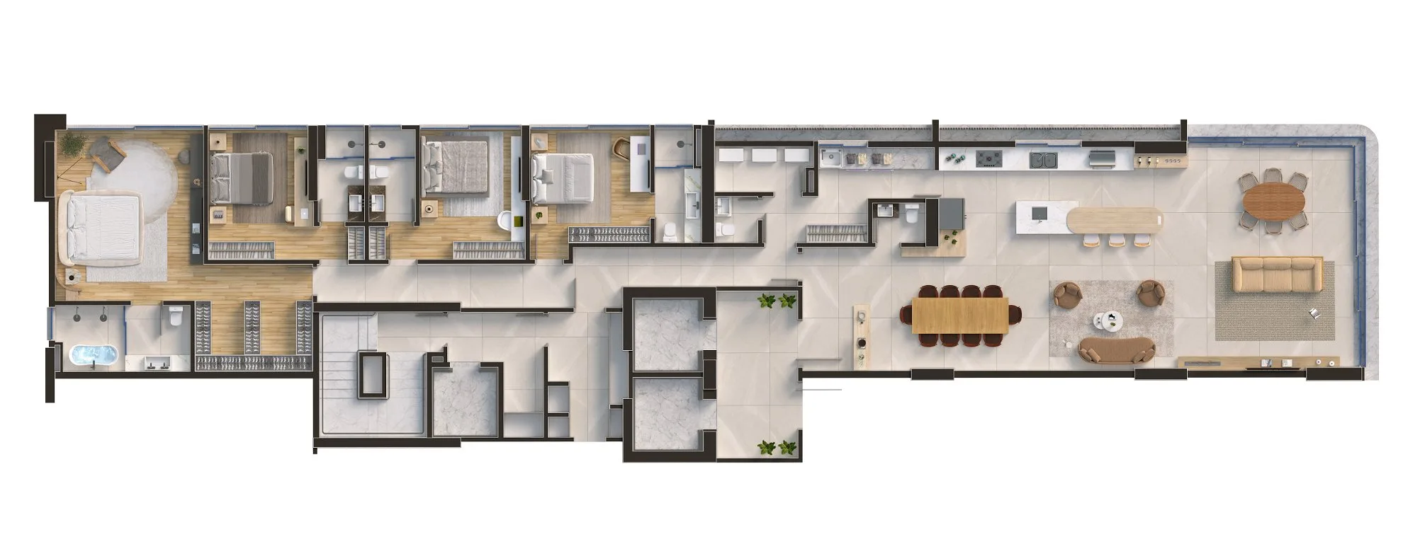 Edify One: Ultra-Luxury Oceanfront Residence with Infinity Pool in Meia Praia