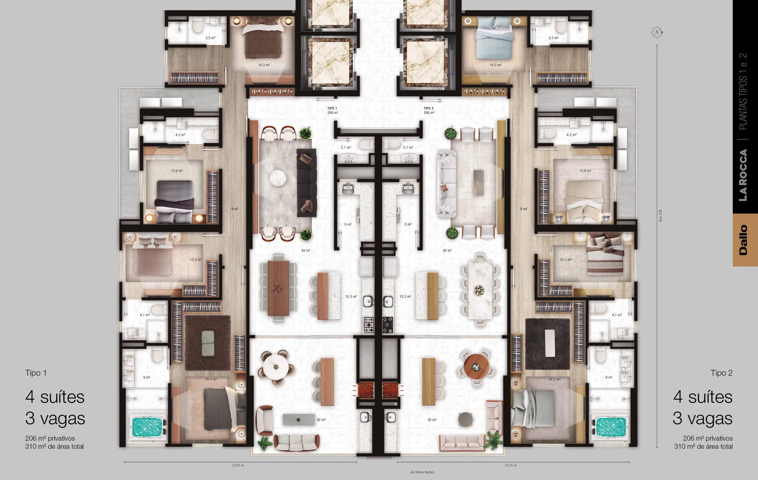 La Rocca by Dallo: Luxury Penthouse in Itapema