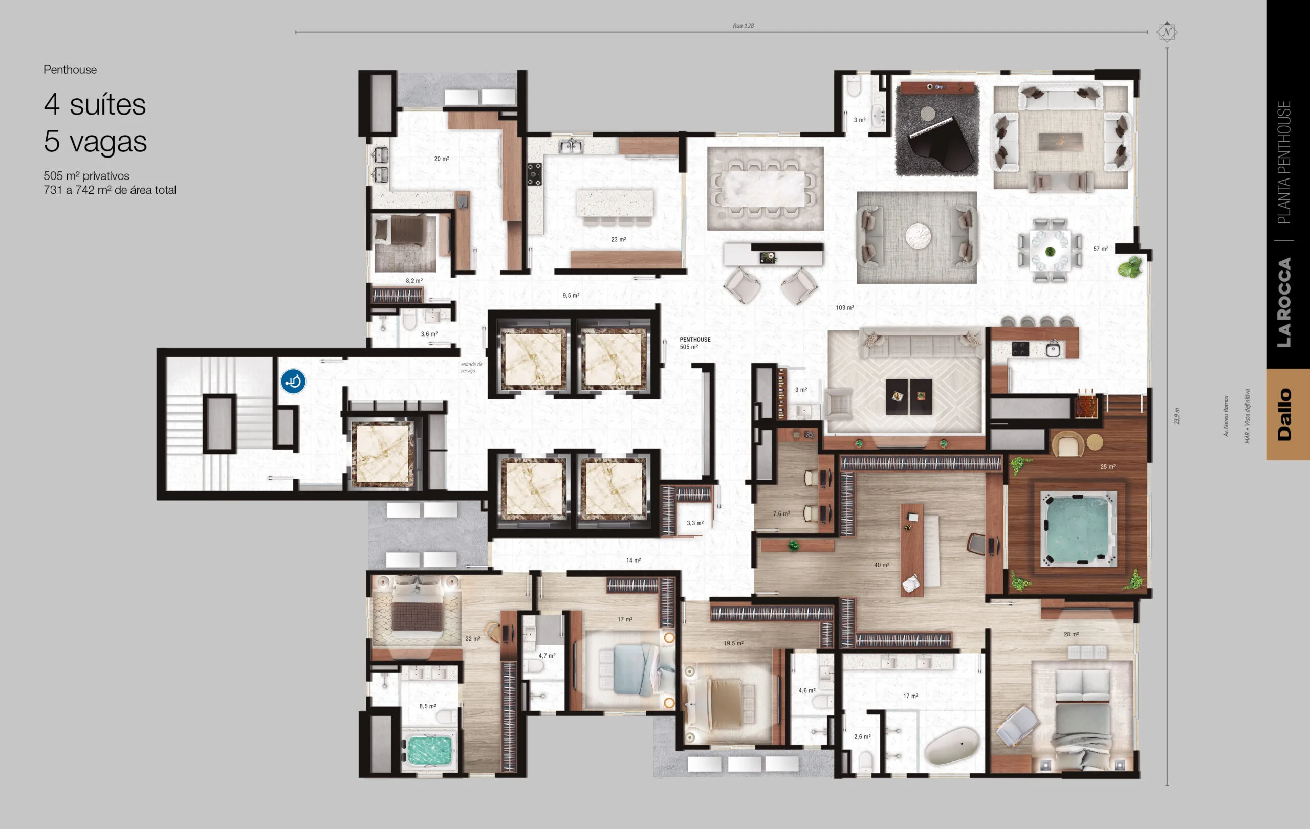 La Rocca by Dallo: Luxury Penthouse in Itapema