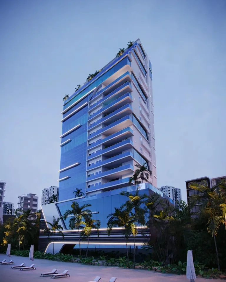 Strait Tower: Luxury Apartments with Oceanfront Access in Centro