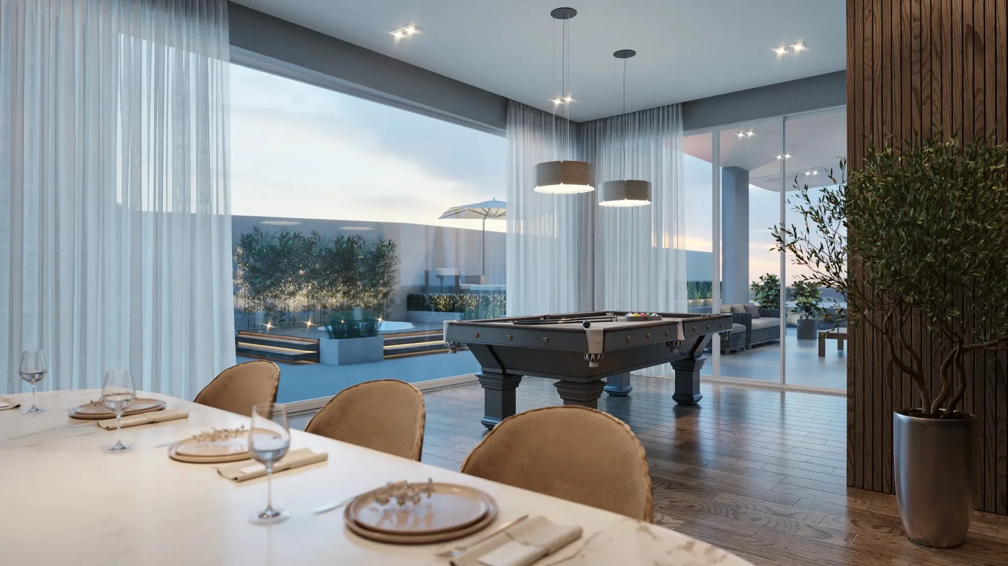 Strait Tower: Luxury Apartments with Oceanfront Access in Centro