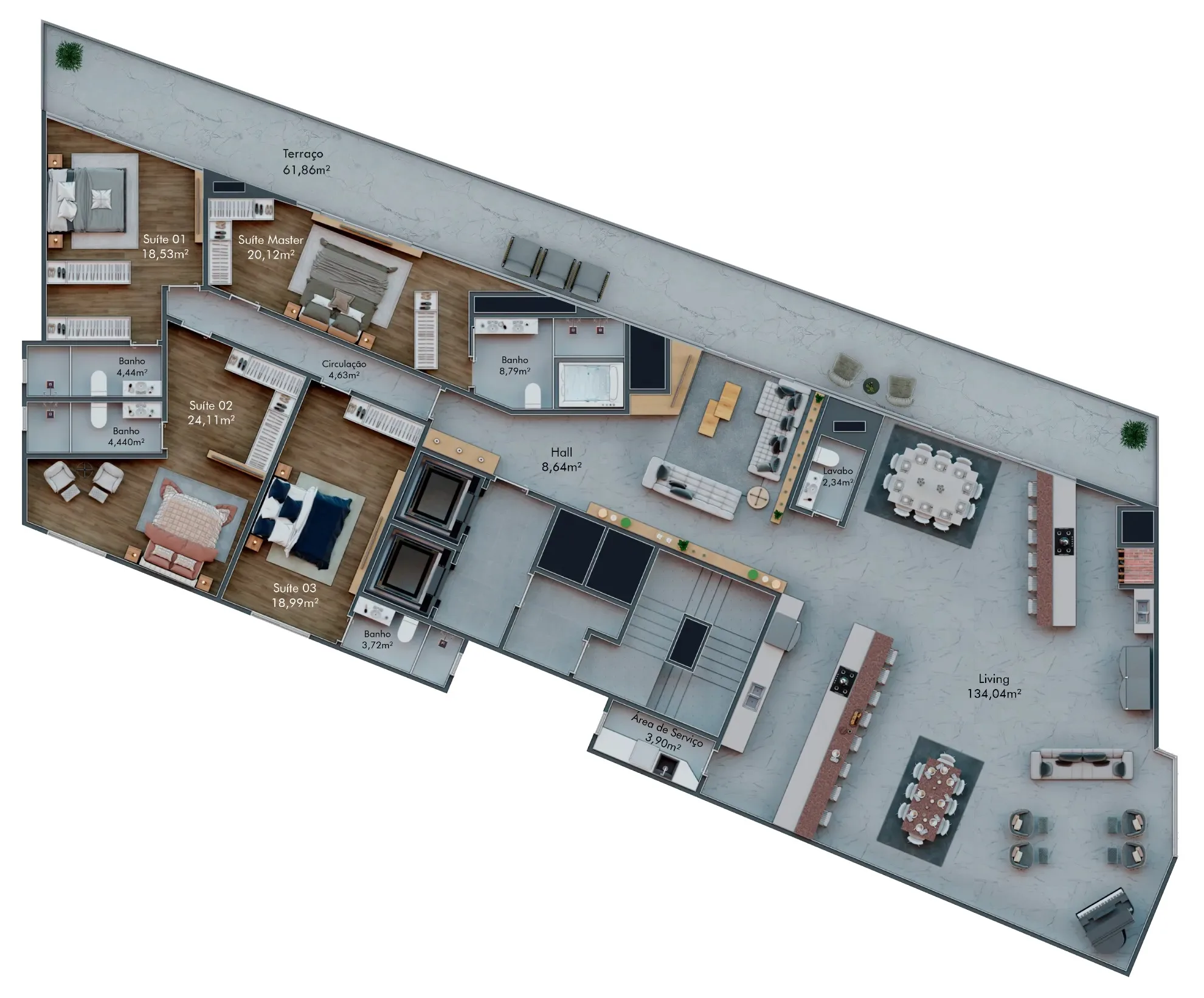 Strait Tower: Luxury Apartments with Oceanfront Access in Centro