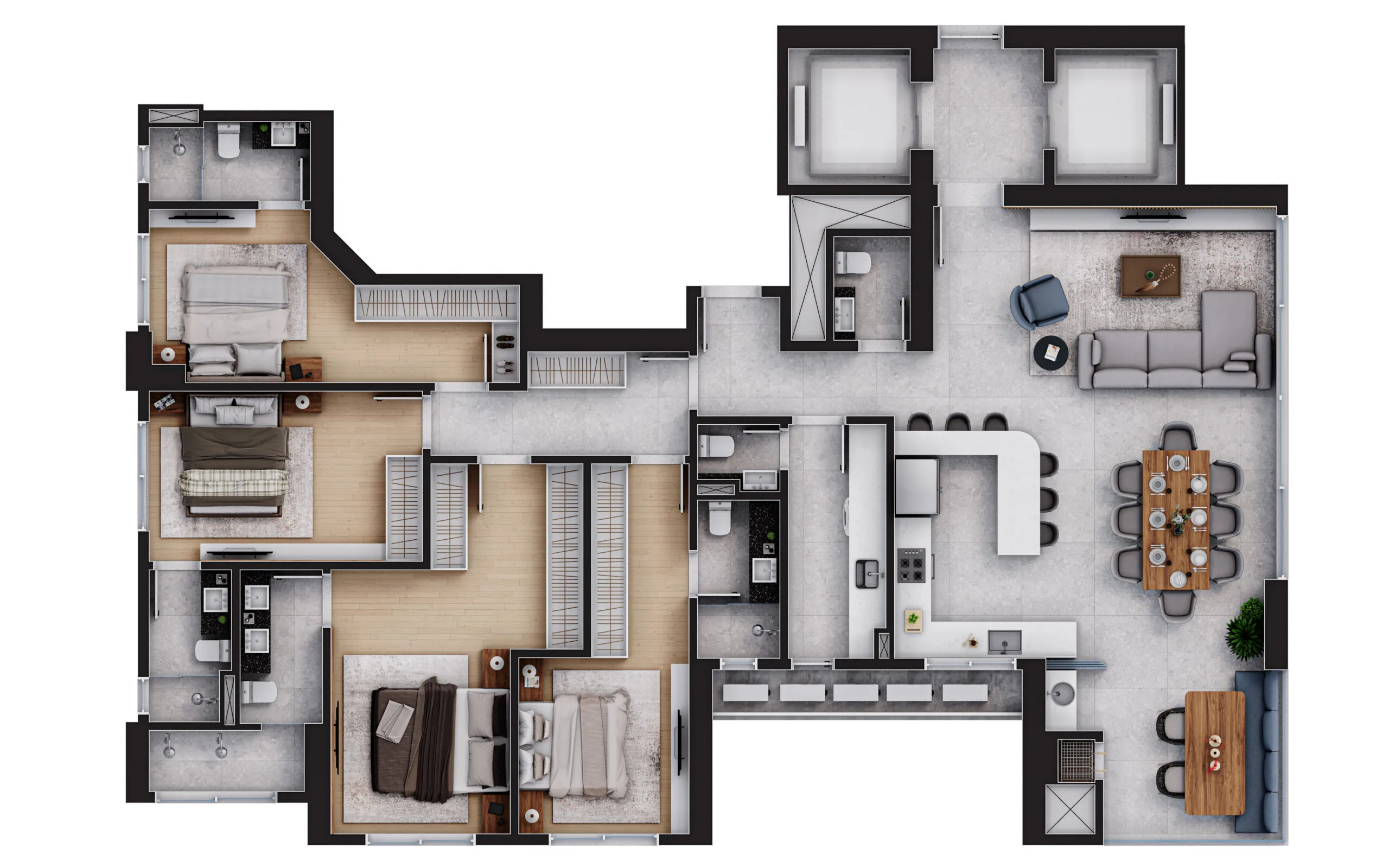 Meridian Tower: Luxury Apartment in Centro