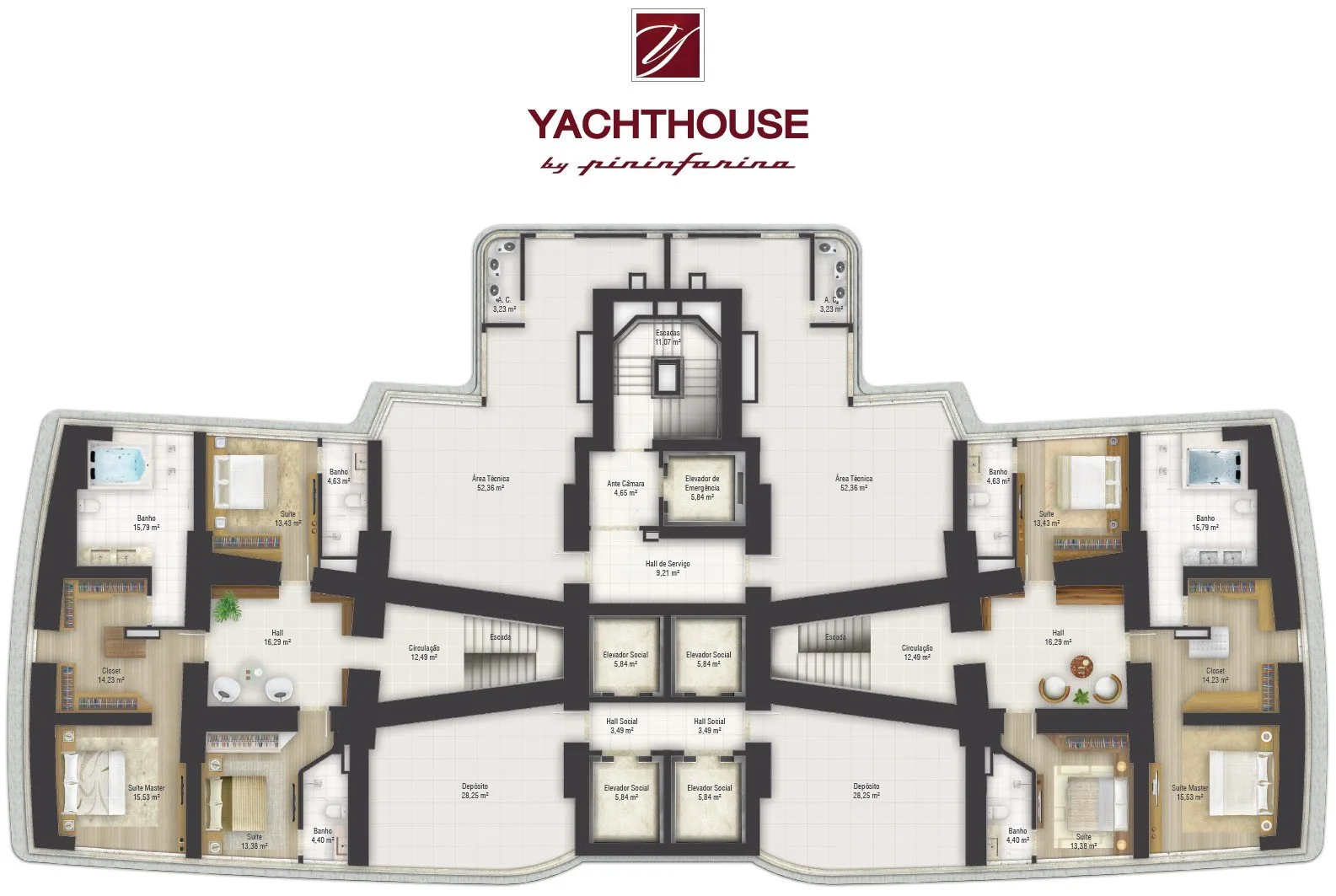 Yachthouse by Pininfarina: Ultra-Luxury Residence in Avenida Atlântica