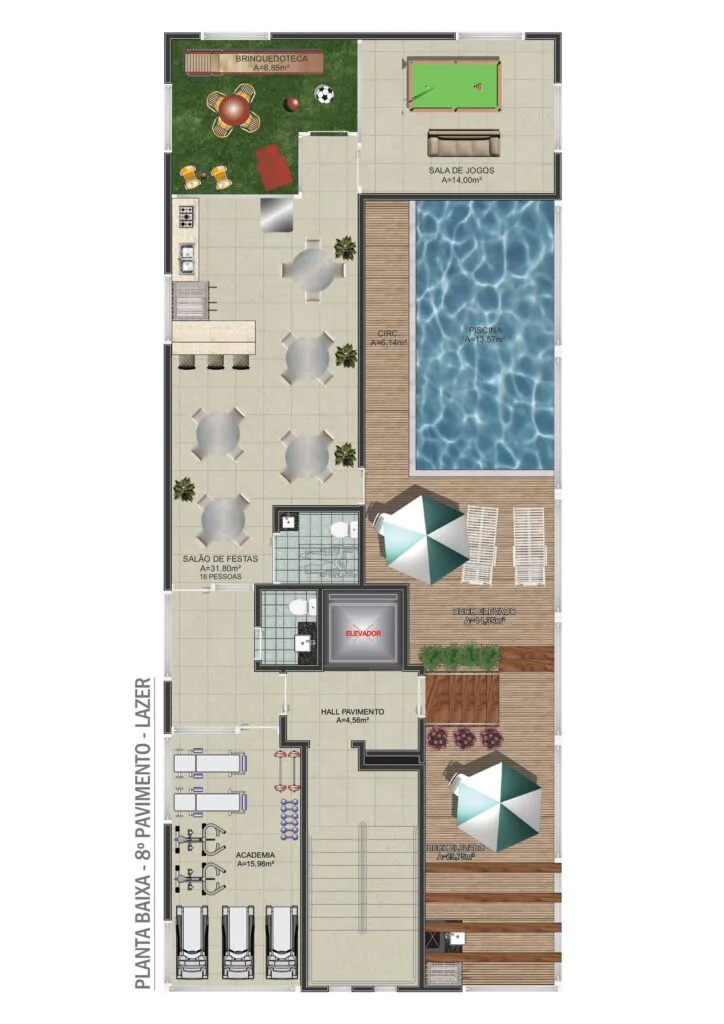 MAWA Residence: Premium Apartment with Rooftop in Balneário Perequê - Porto Belo - Image 32 | Rocks Investments