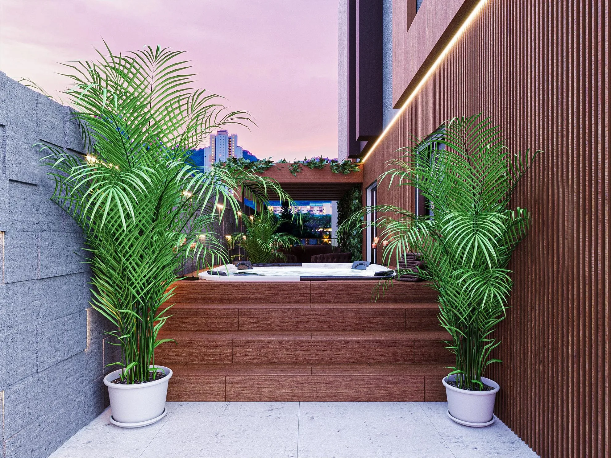 MAWA Residence: Premium Apartment with Rooftop in Balneário Perequê