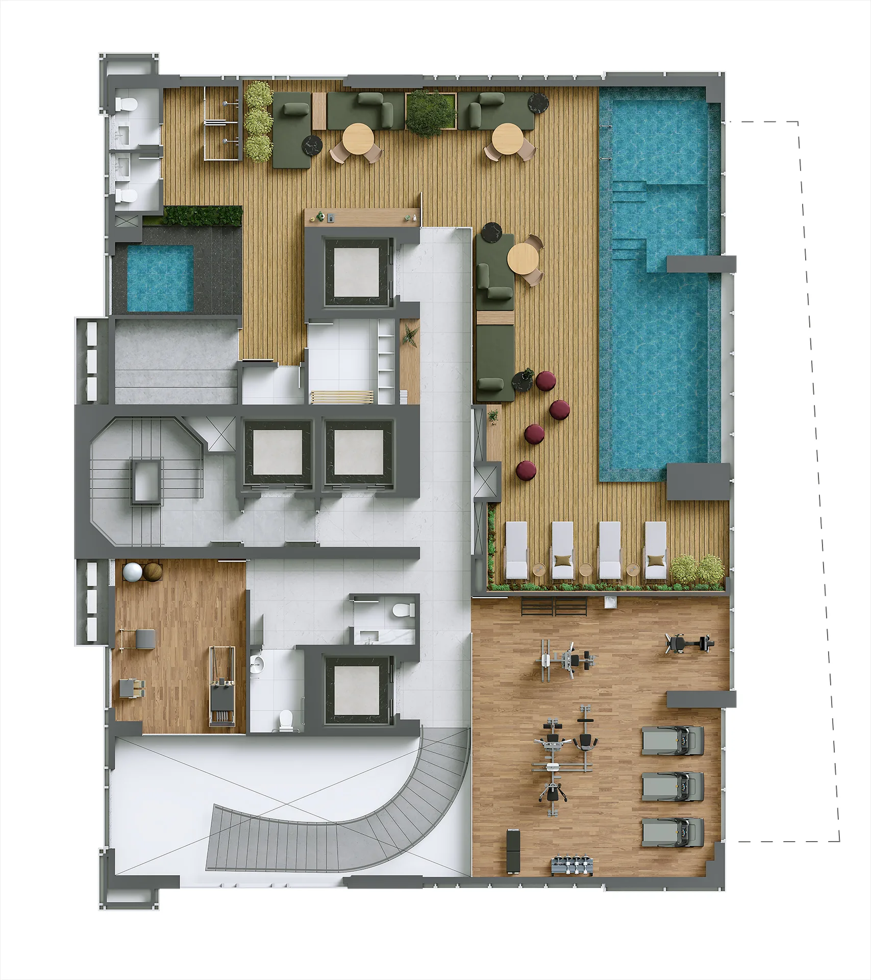 Harmony Ocean Front: Ultra-Luxury Villa with Rooftop in Centro