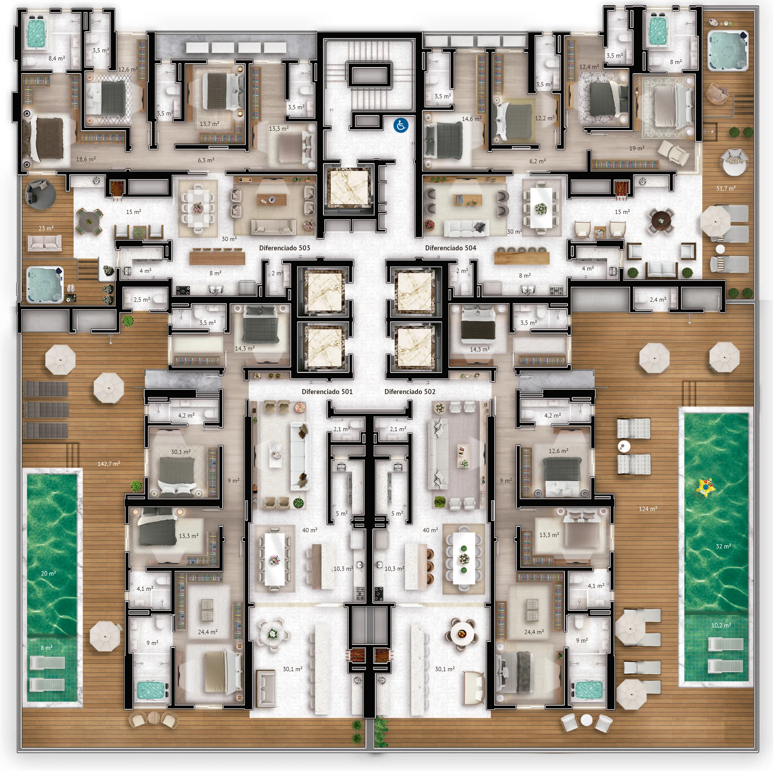 La Rocca by Dallo: Luxury Apartments in Centro Itapema